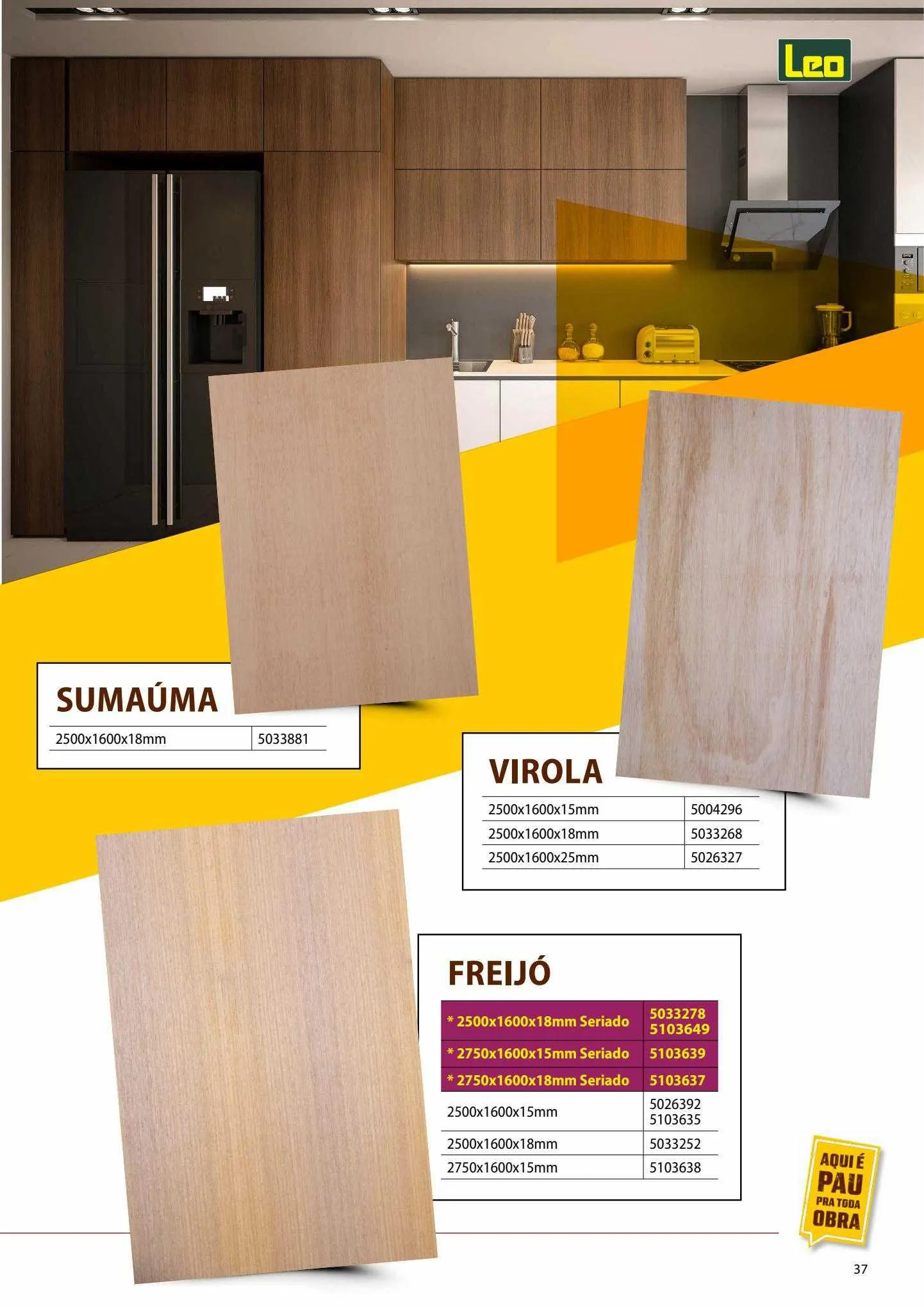 Encarte de Leo Madeiras Ofertas 11 de maio até 23 de julho 2023 - Pagina 37