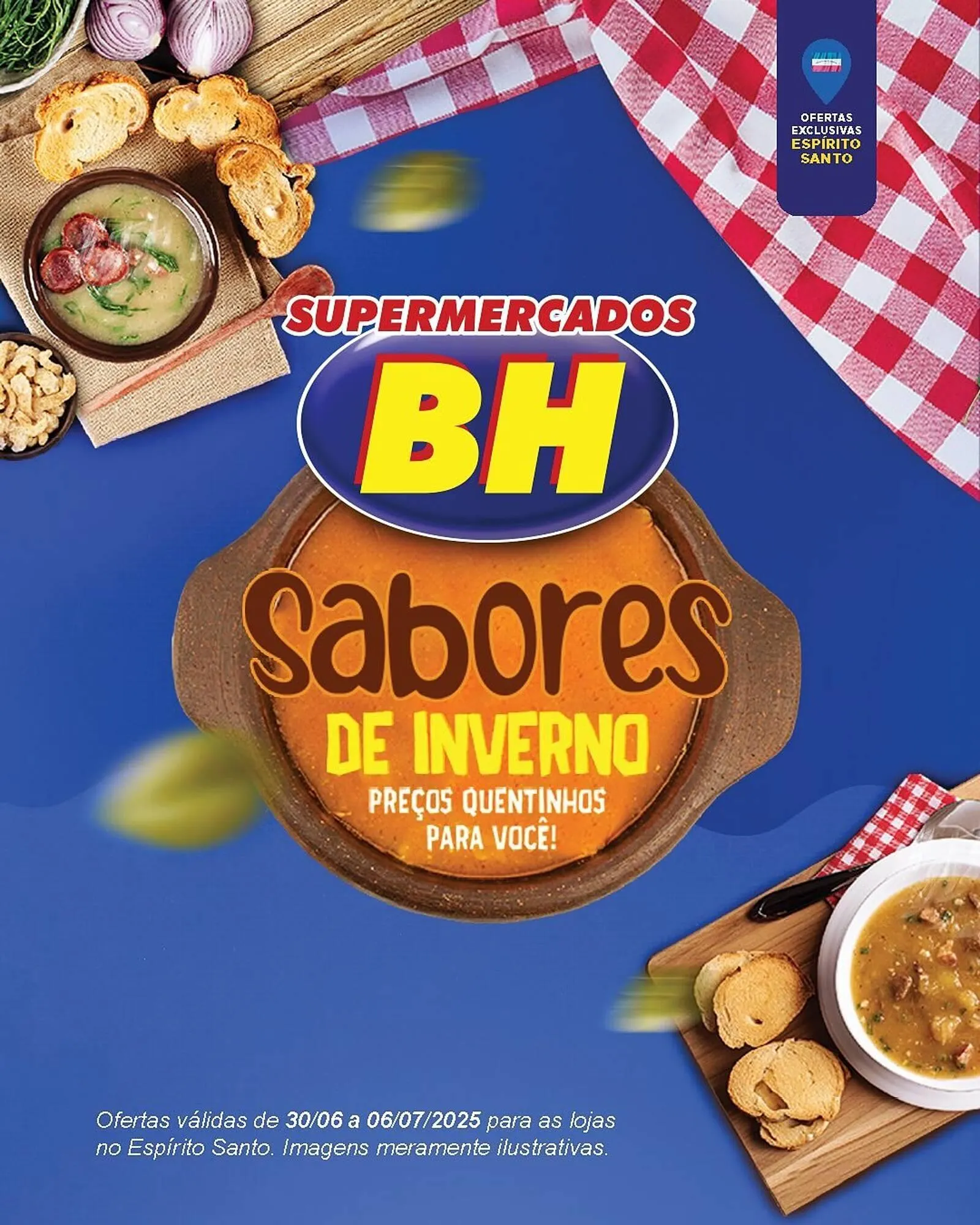 Encarte de Catálogo Supermercados BH 30 de junho até 6 de julho 2025 - Pagina 1