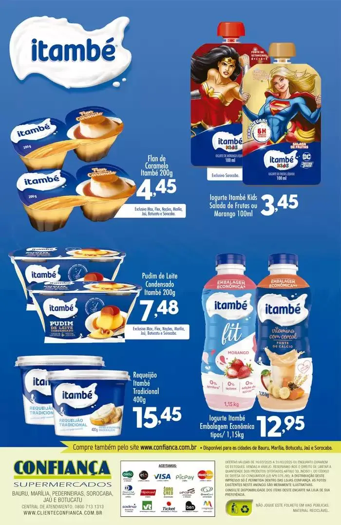 Encarte de Ofertas especiais atraentes para todos 16 de março até 31 de março 2025 - Pagina 8