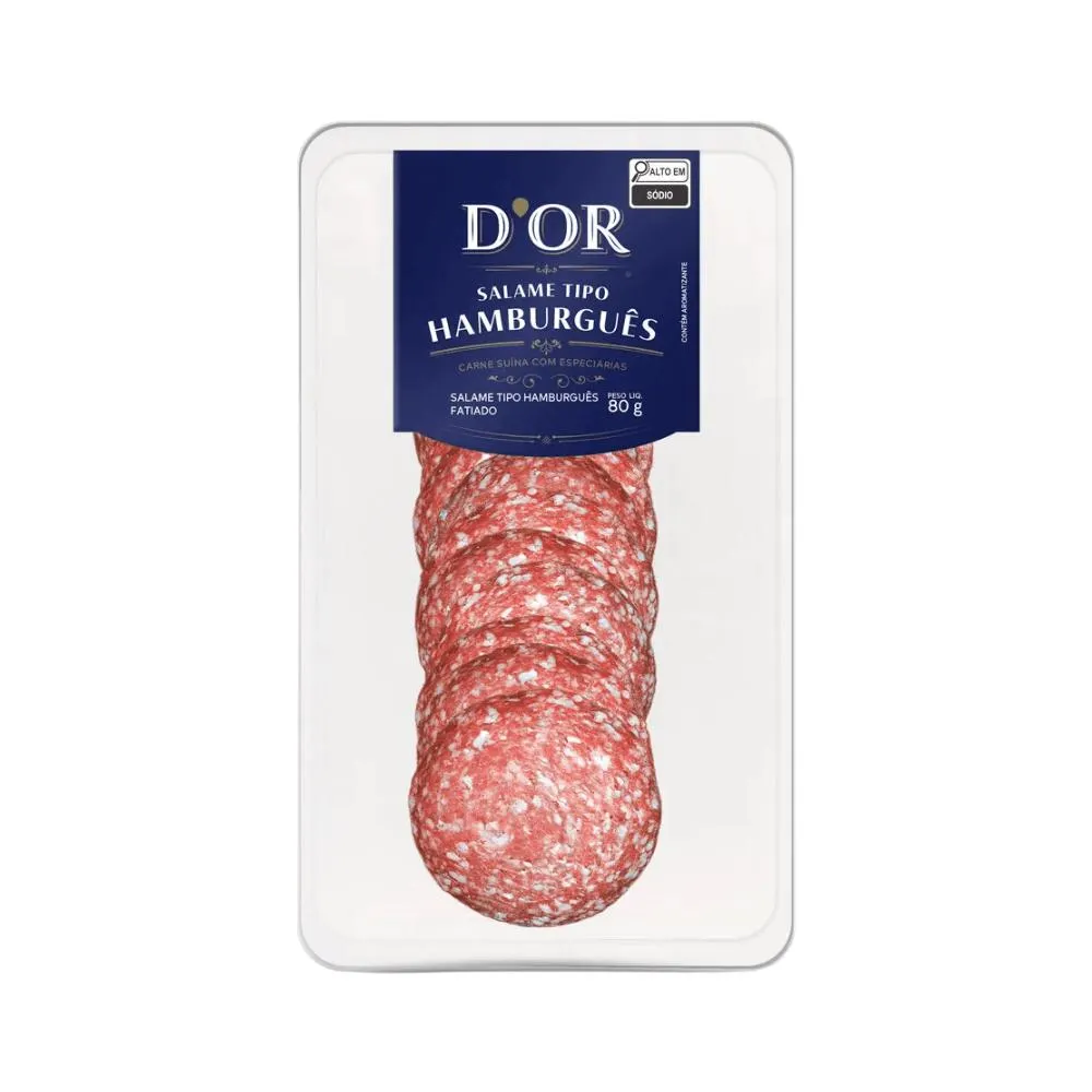 Salame Tipo Hamburgues Fatiado Dor | Oba Hortifruti