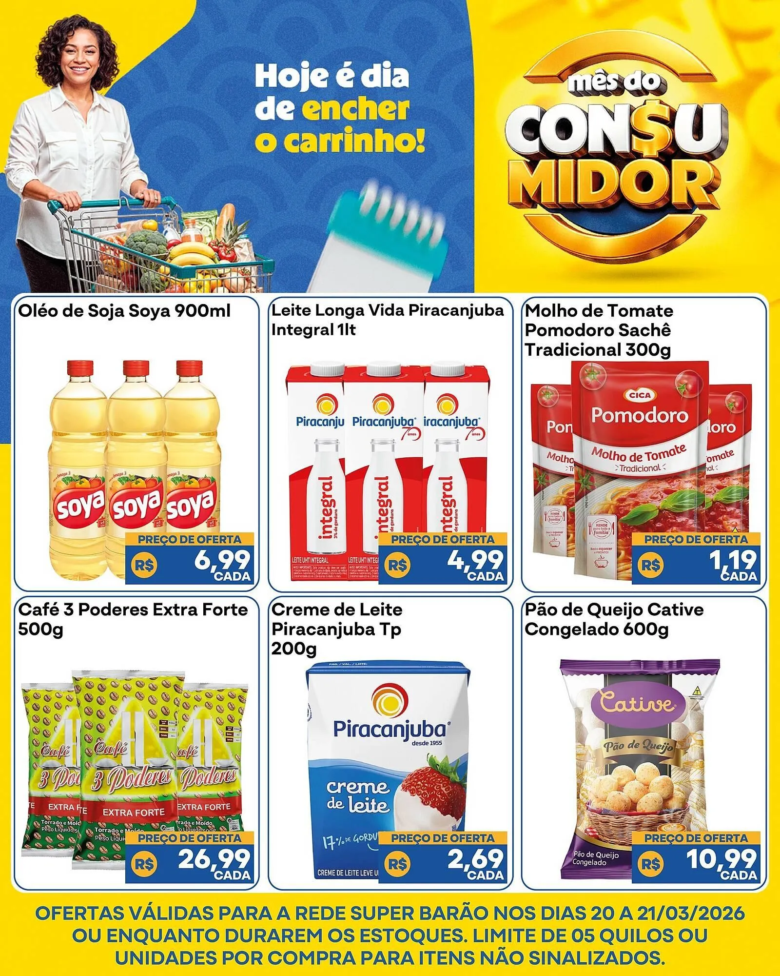 Encarte de Catálogo Super Barão 20 de março até 21 de março 2026 - Pagina 1