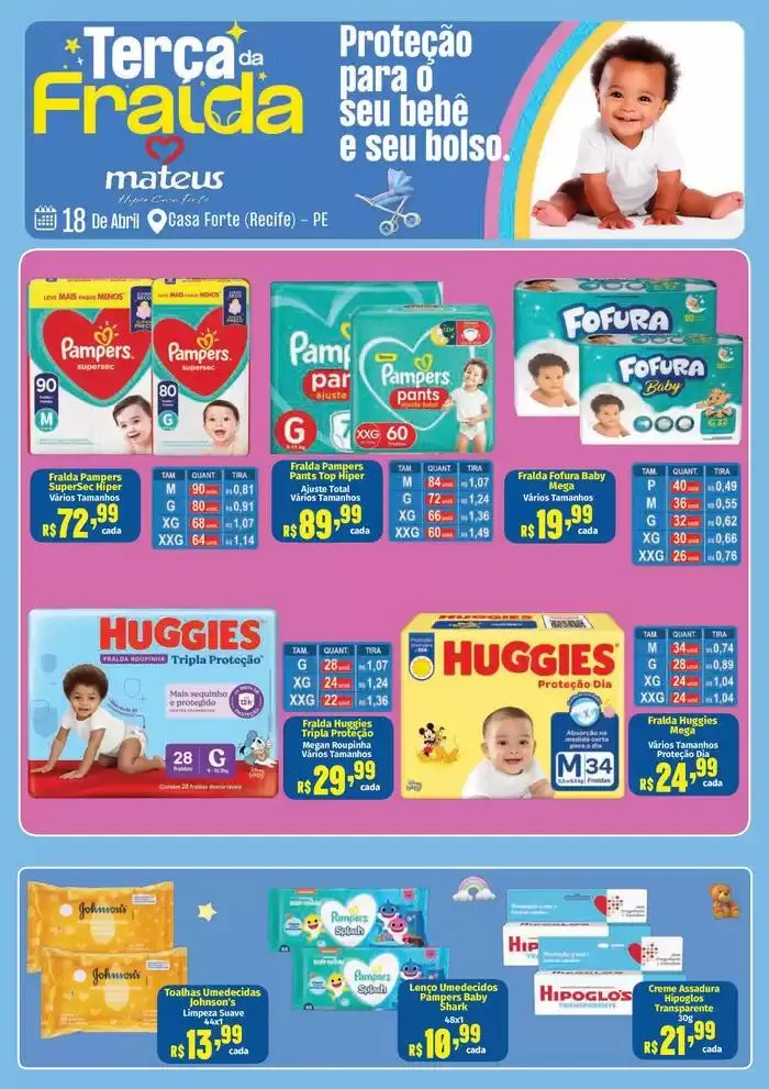 Encarte de Melhores ofertas e descontos 8 de abril até 18 de abril 2025 - Pagina 1