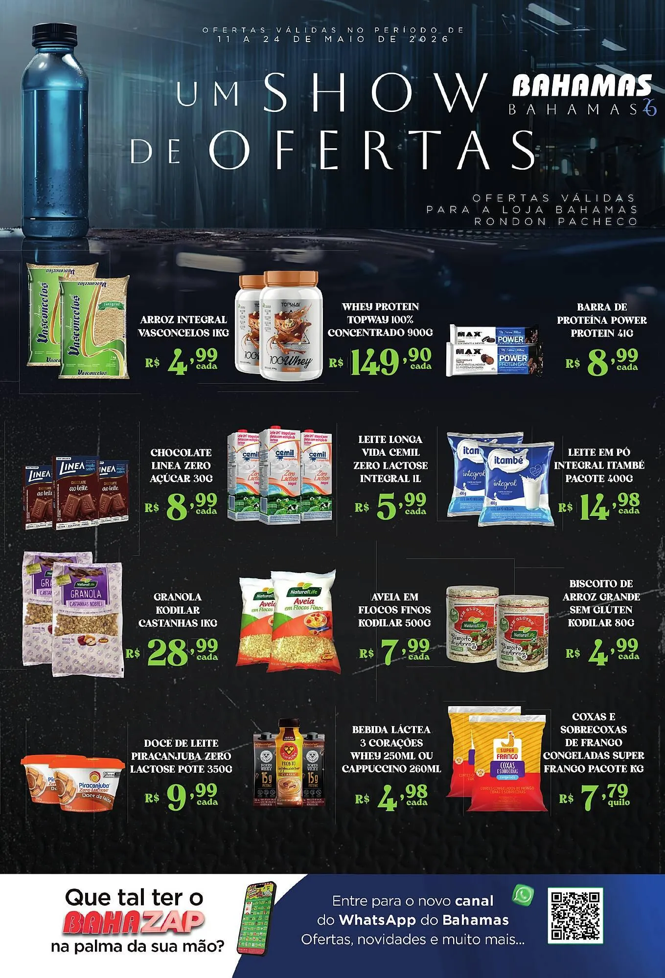 Encarte de Catálogo Bahamas Supermercados 14 de maio até 24 de maio 2026 - Pagina 1