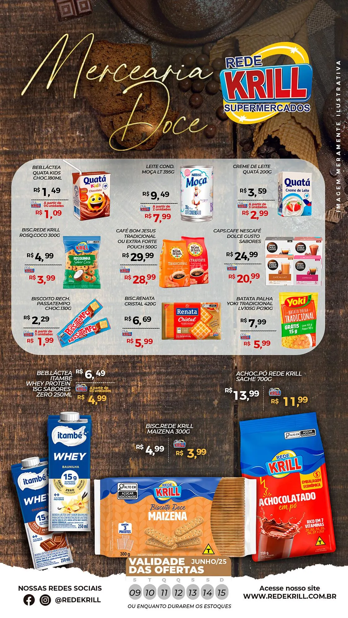 Encarte de Catálogo Rede Krill 9 de junho até 15 de junho 2025 - Pagina 5