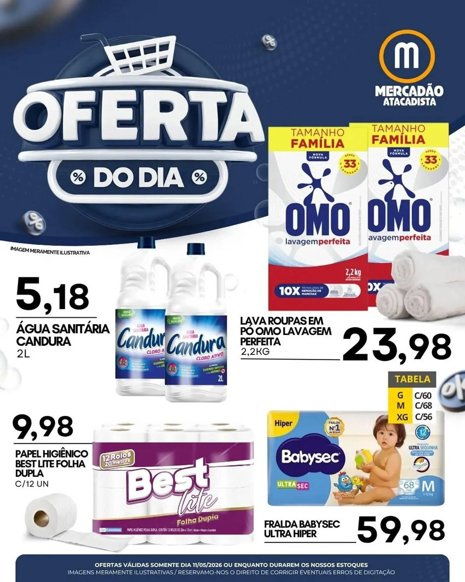Encarte de Folheto Mercadão Atacadista 11 de maio até 15 de maio 2026 - Pagina 6