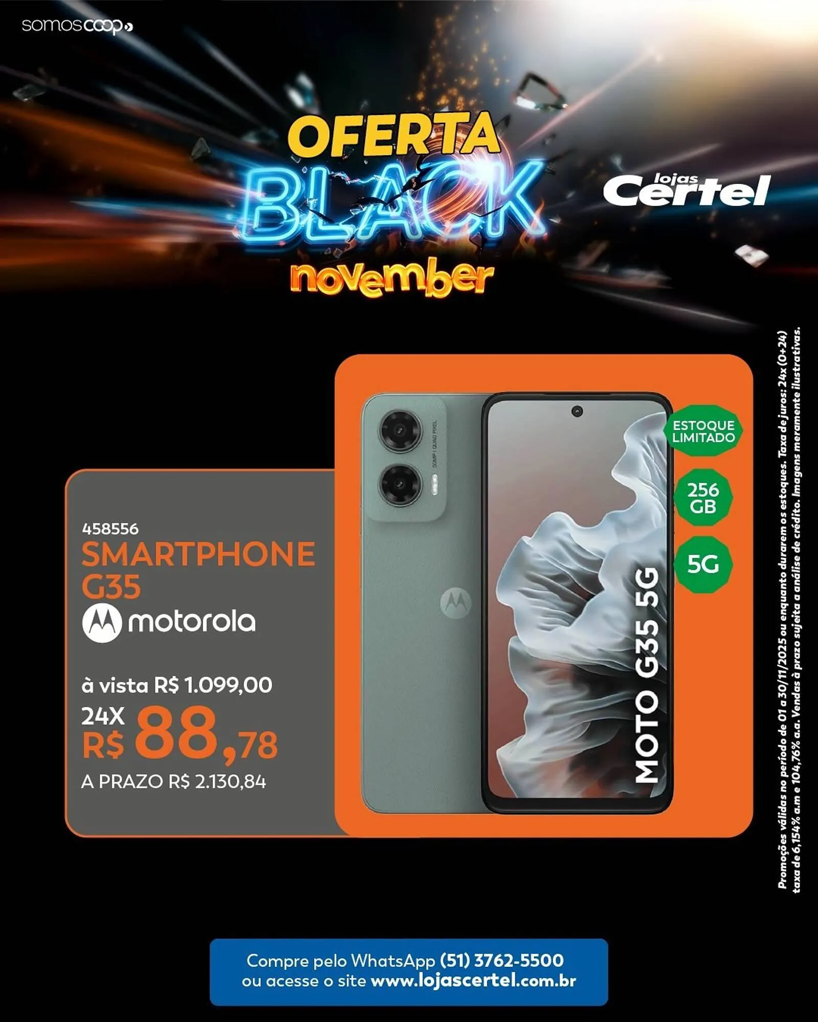 Encarte de Folheto Lojas Certel 6 de novembro até 30 de novembro 2025 - Pagina 5