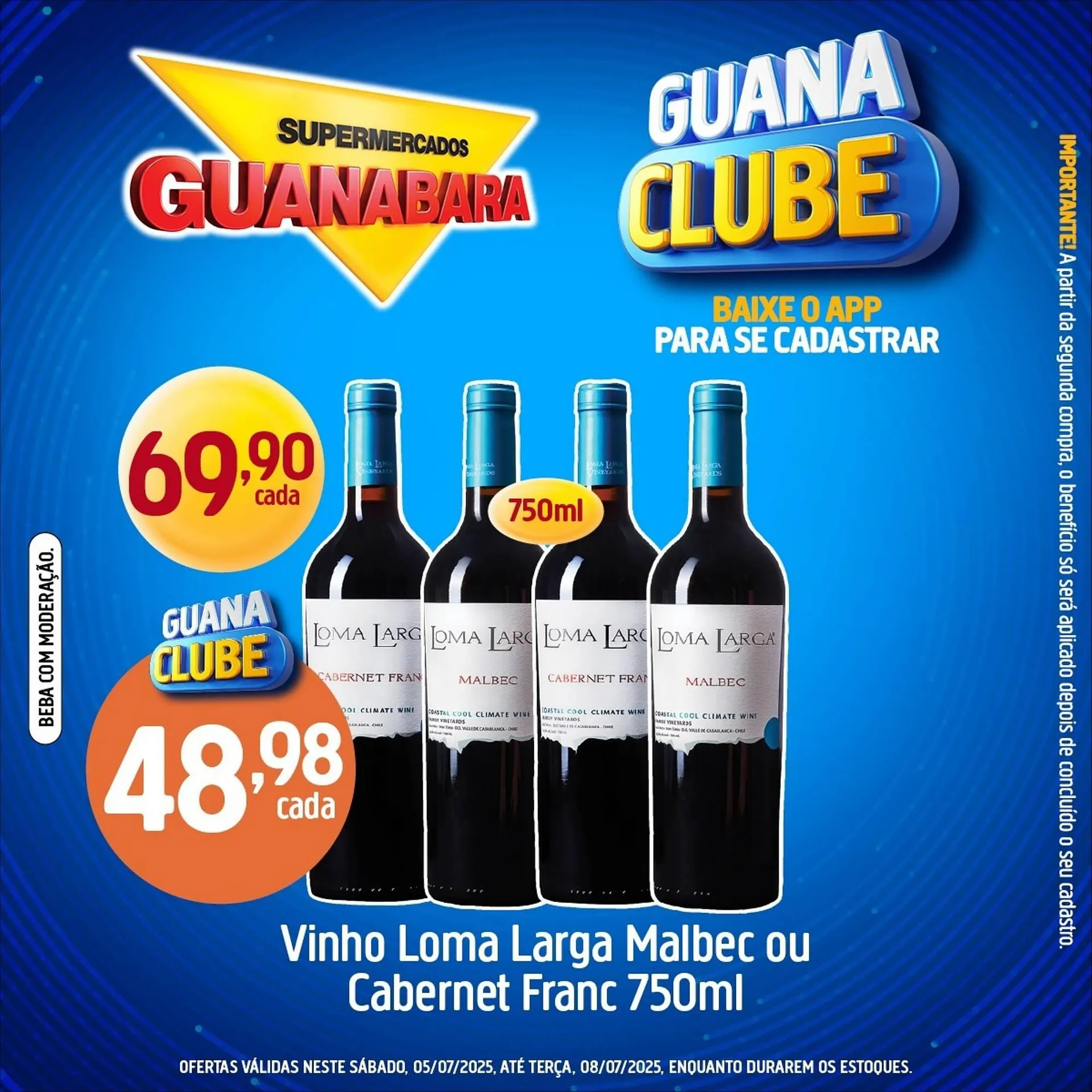 Encarte de Catálogo Supermercados Guanabara 5 de julho até 8 de julho 2025 - Pagina 2