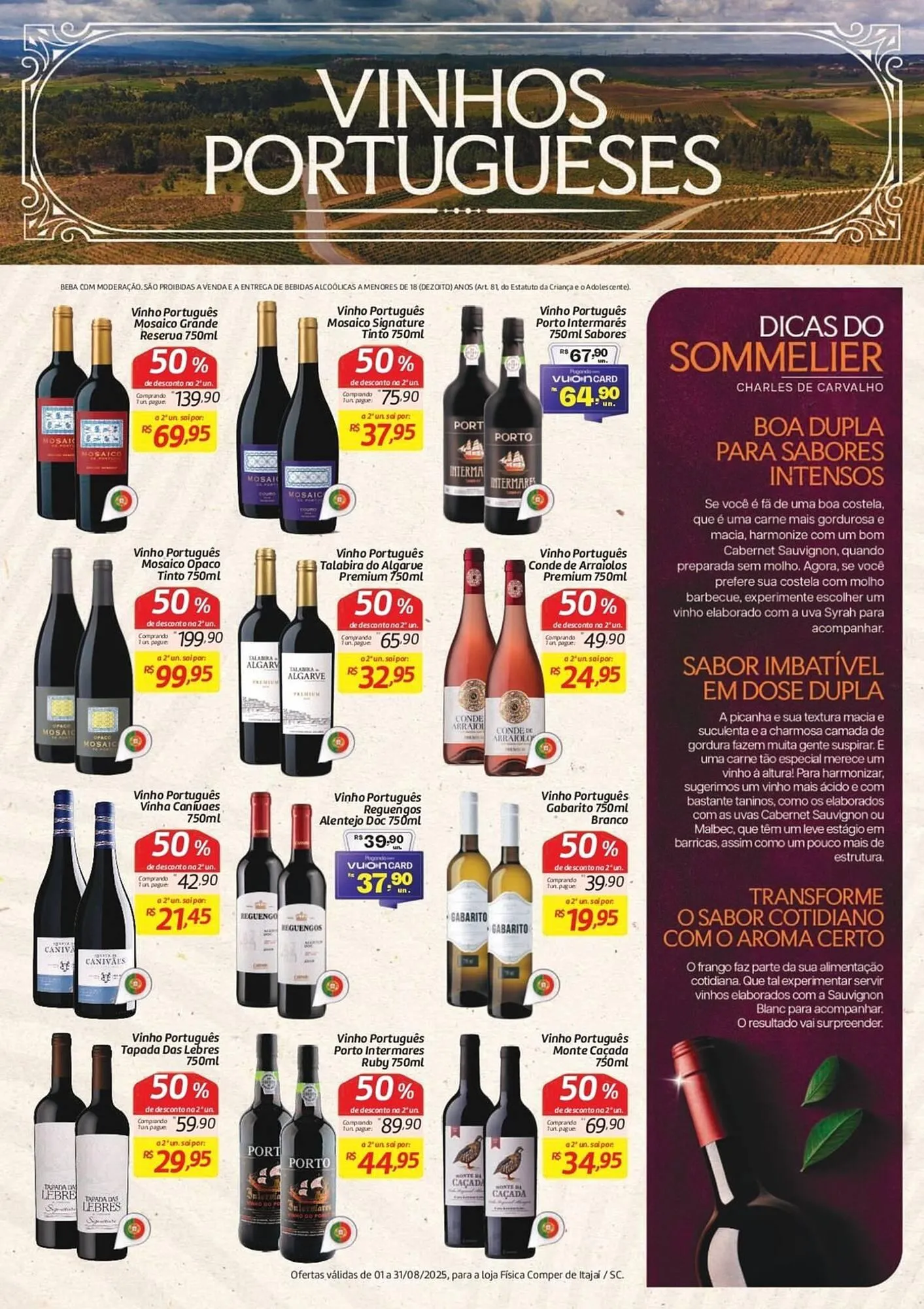 Encarte de Catálogo Comper 4 de agosto até 31 de agosto 2025 - Pagina 3