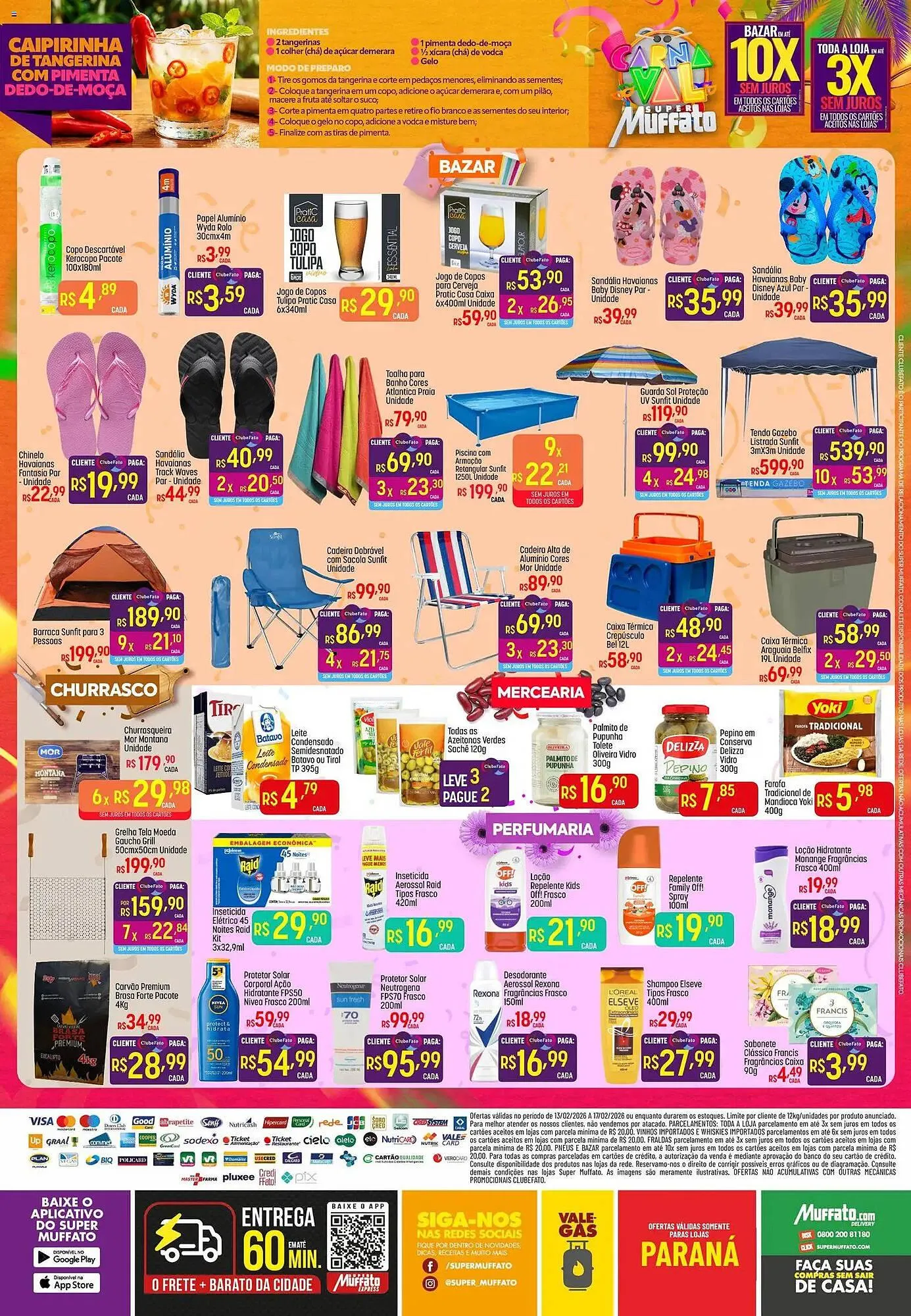 Encarte de Encarte Muffato 13 de fevereiro até 18 de fevereiro 2026 - Pagina 2
