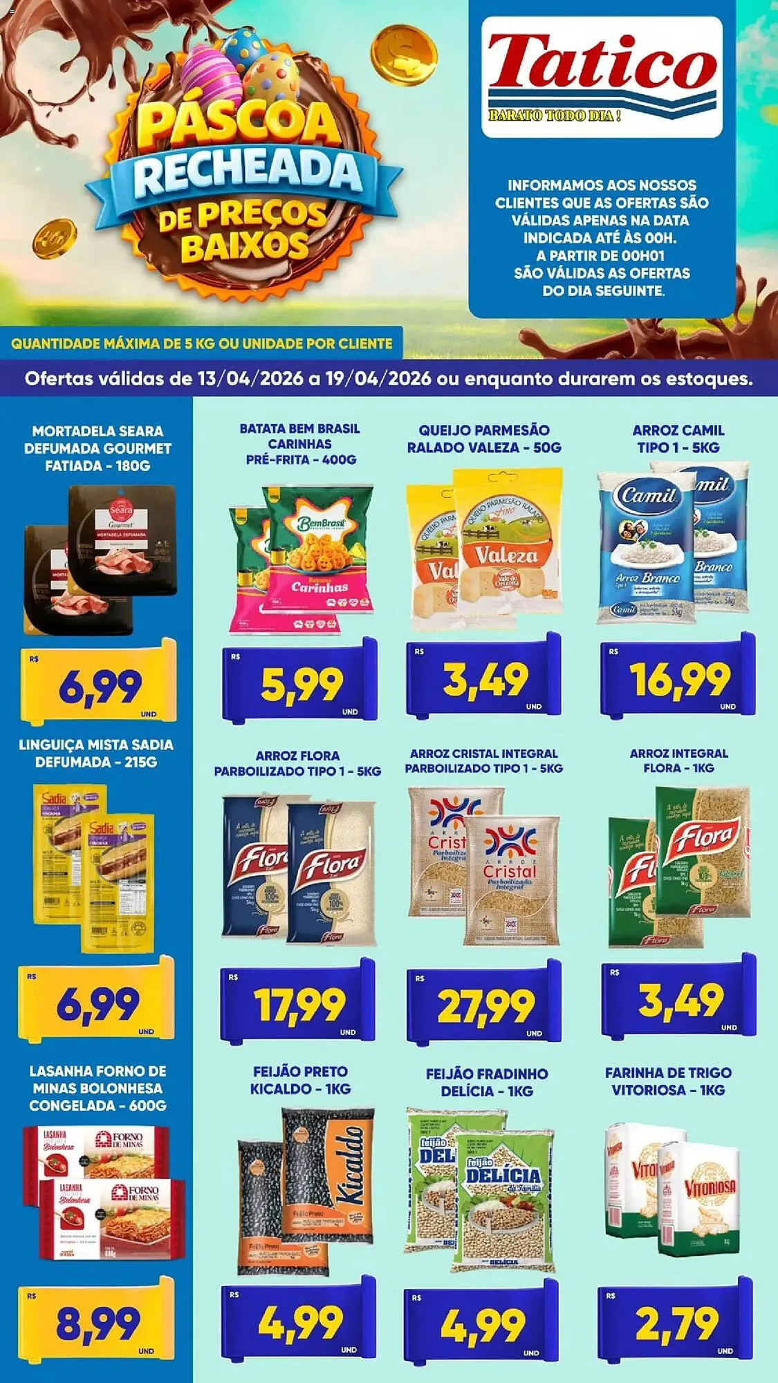 Encarte de Tabloide Tatico 13 de abril até 19 de abril 2026 - Pagina 2