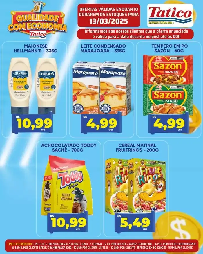 Encarte de Encarte Tatico 13 de março até 16 de março 2025 - Pagina 9