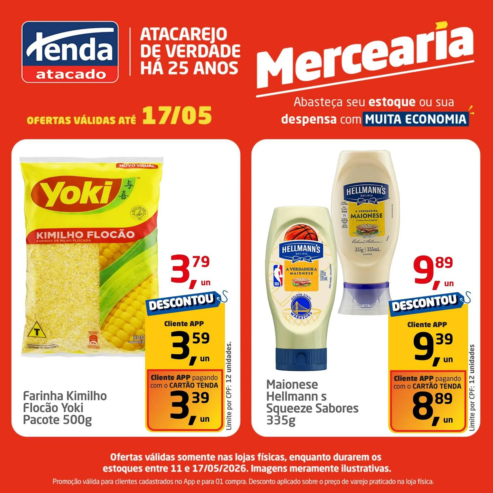 Encarte de Folheto Tenda Atacado 14 de maio até 17 de maio 2026 - Pagina 5