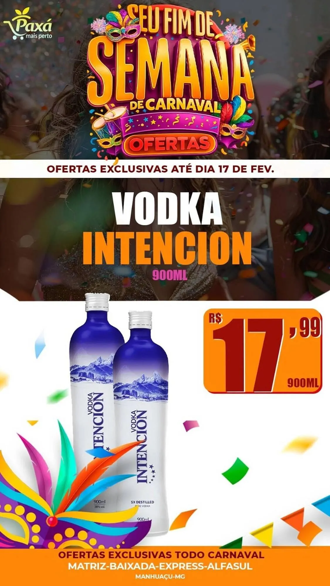 Encarte de Catálogo Paxá Supermercados 13 de fevereiro até 17 de fevereiro 2026 - Pagina 12