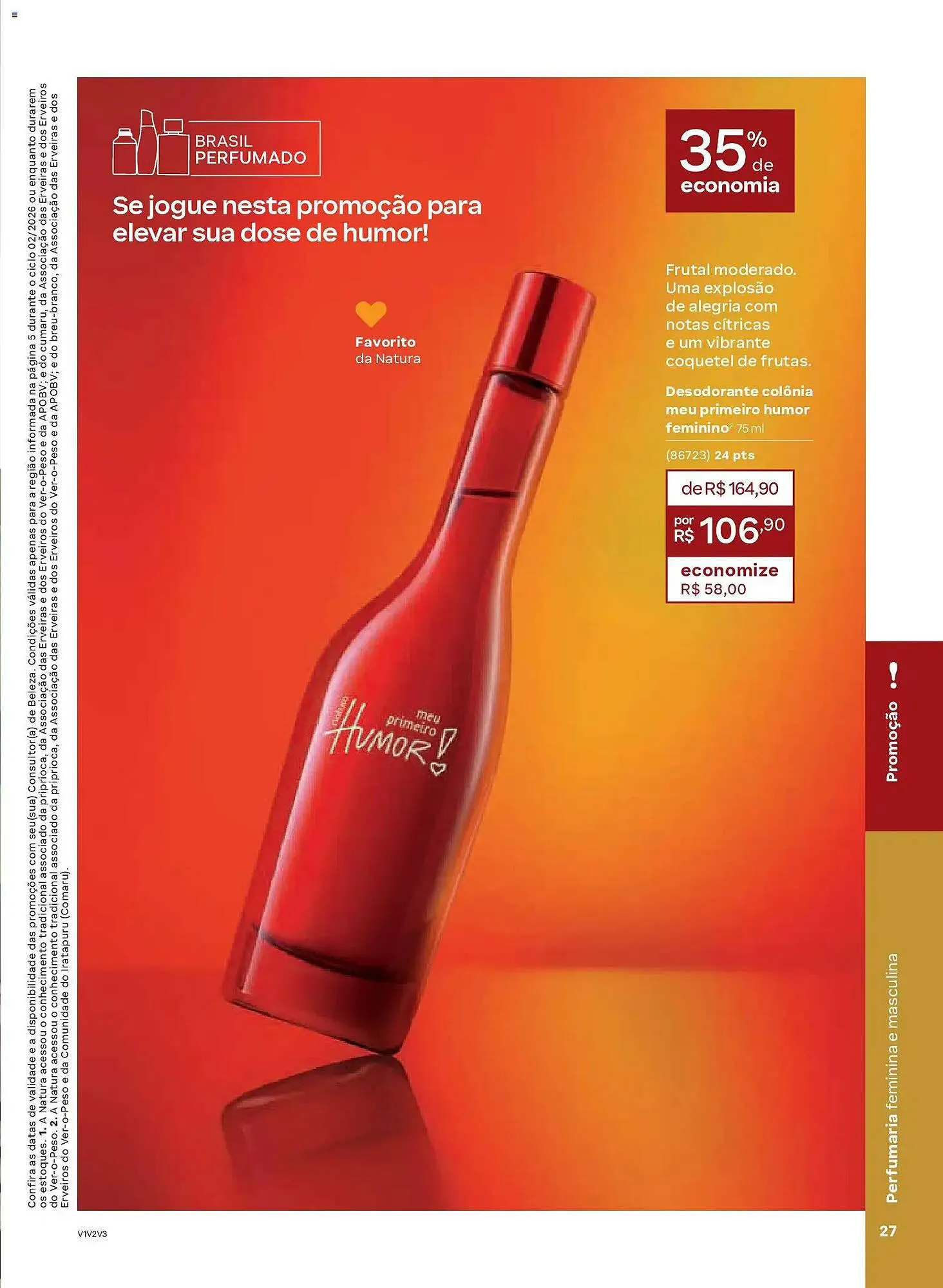 Encarte de Catálogo Natura 13 de janeiro até 4 de fevereiro 2026 - Pagina 27