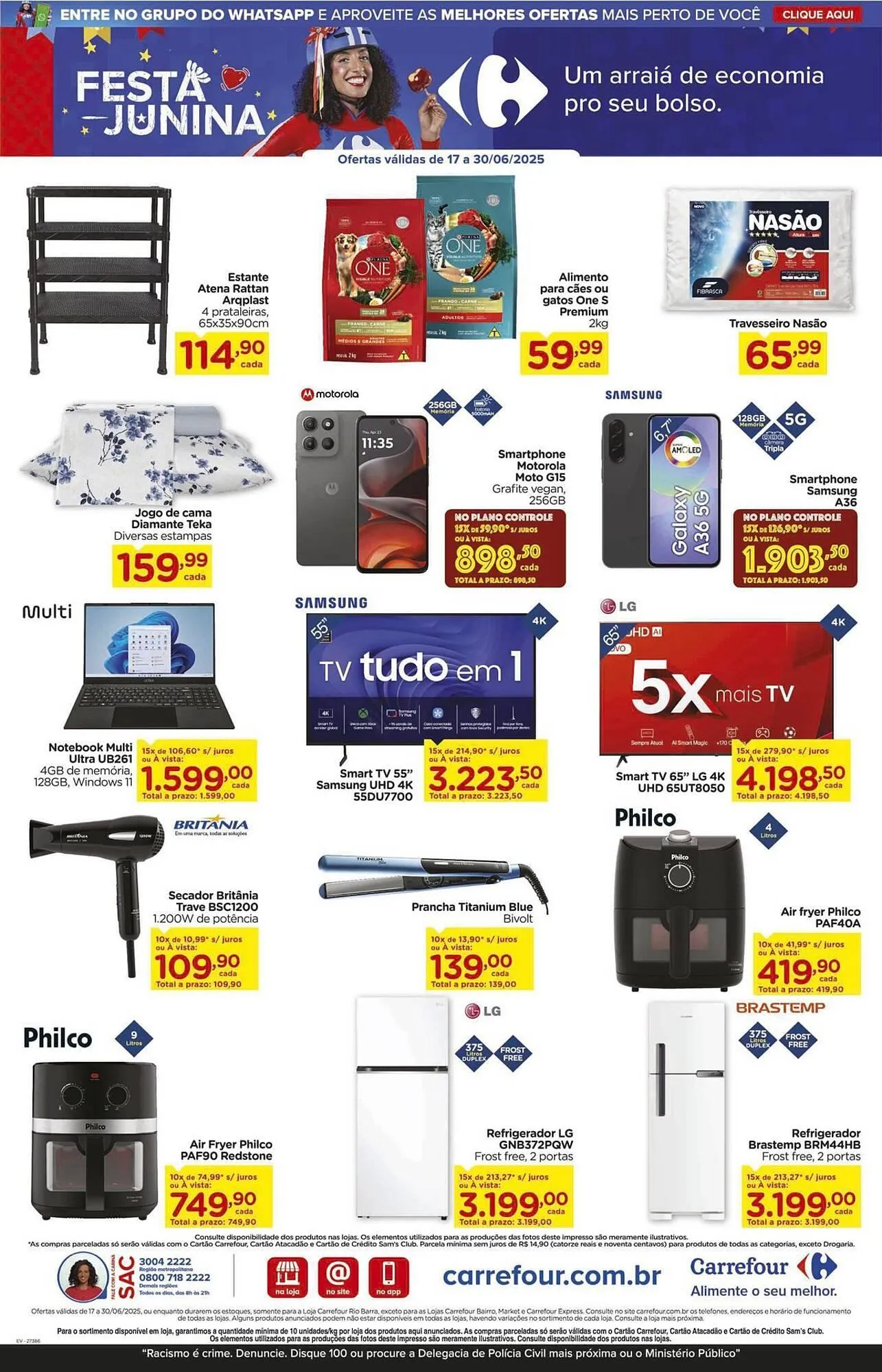 Encarte de Catálogo Carrefour 17 de junho até 30 de junho 2025 - Pagina 4
