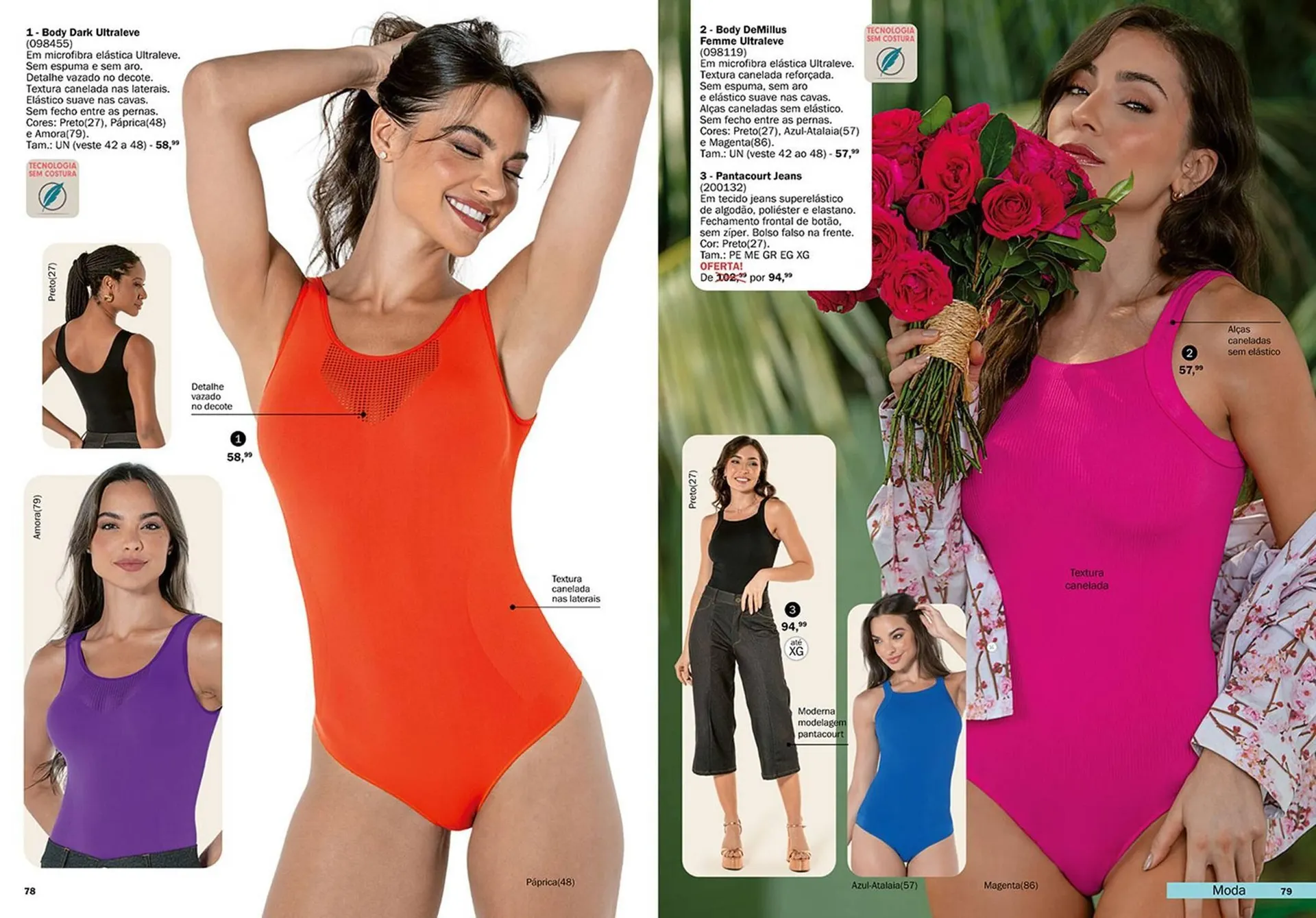 Encarte de Catálogo DeMillus 13 de março até 31 de maio 2025 - Pagina 40