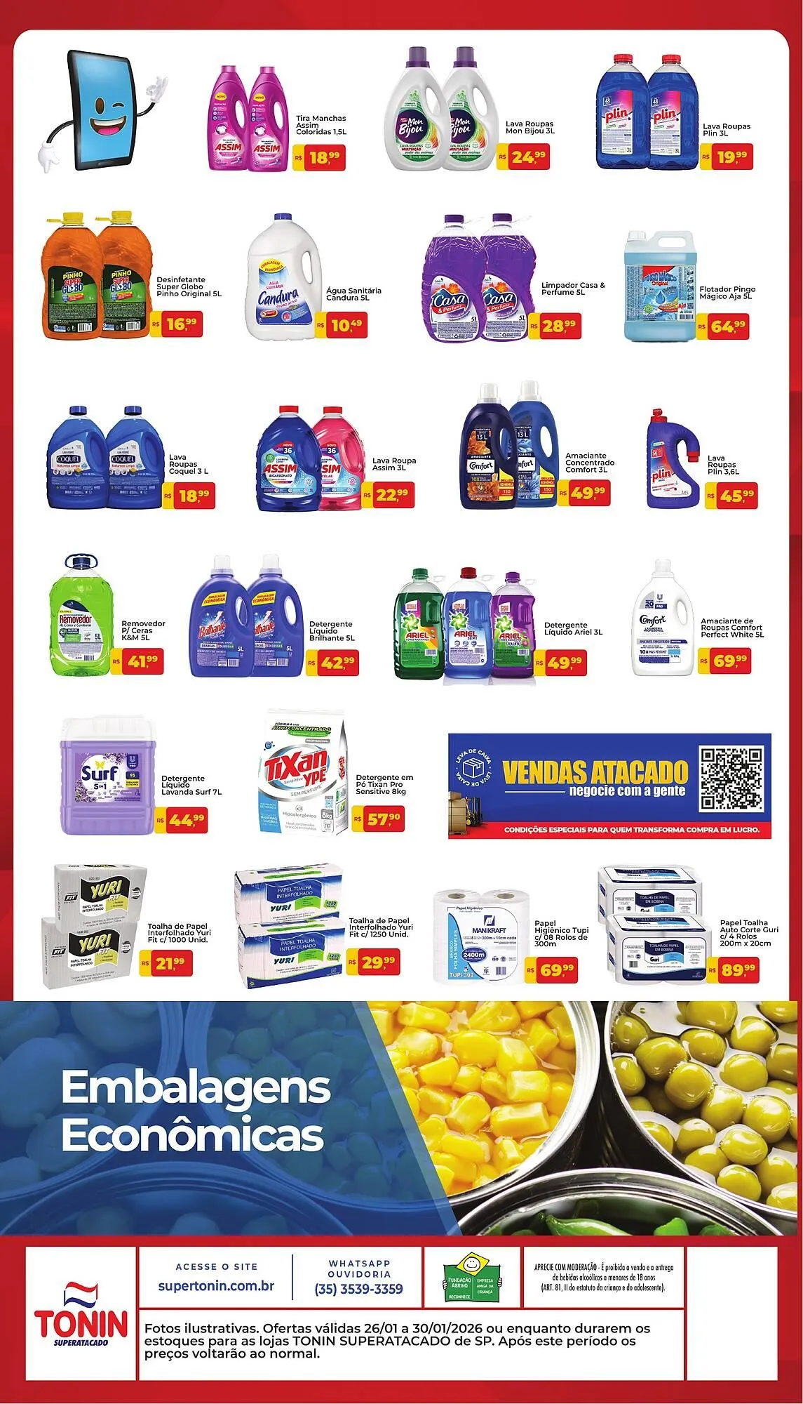 Encarte de Catálogo Tonin Superatacado 26 de janeiro até 30 de janeiro 2026 - Pagina 3