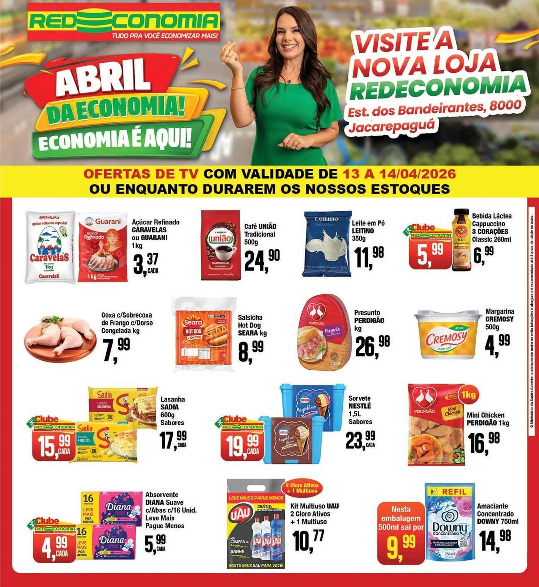 Encarte de Encarte Rede Economia 13 de abril até 14 de abril 2026 - Pagina 1