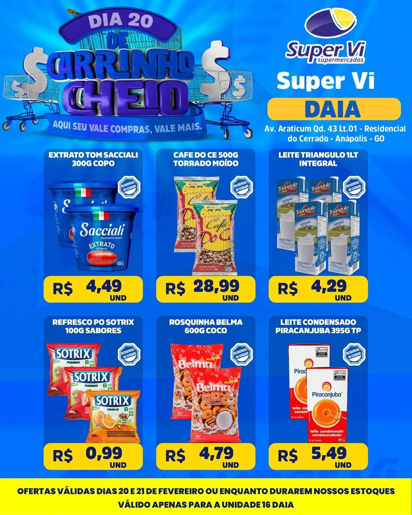 Encarte de Catálogo Super Vi Supermercados 20 de fevereiro até 21 de fevereiro 2026 - Pagina 4