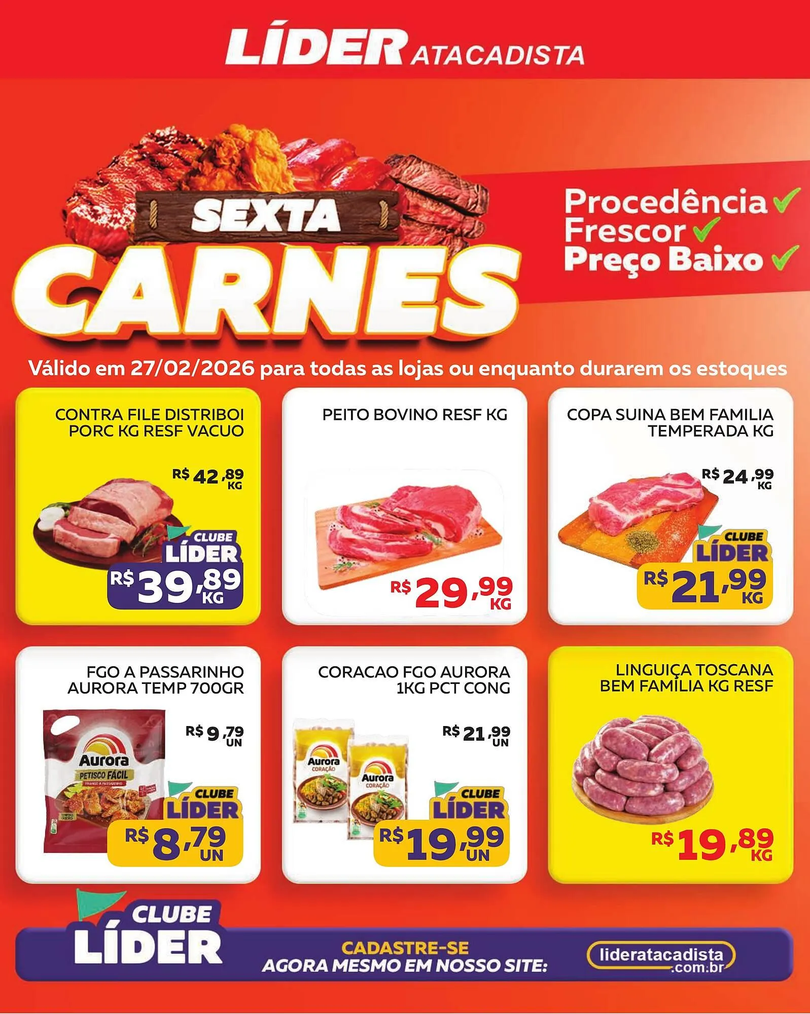 Encarte de Encarte Lider Atacadista 27 de fevereiro até 2 de março 2026 - Pagina 1