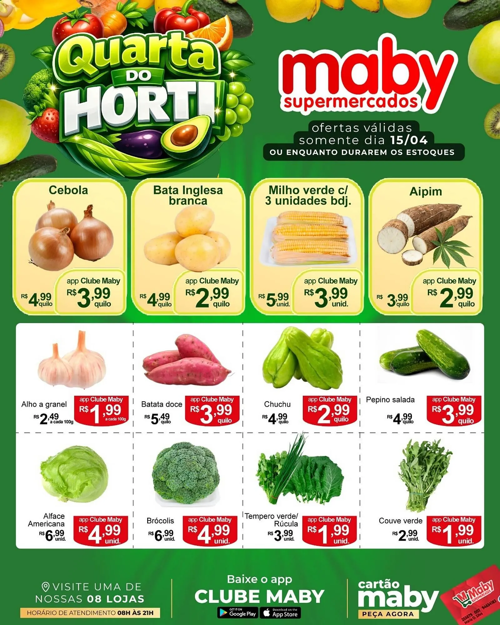 Encarte de Catálogo Maby Supermercados 14 de abril até 15 de abril 2026 - Pagina 2