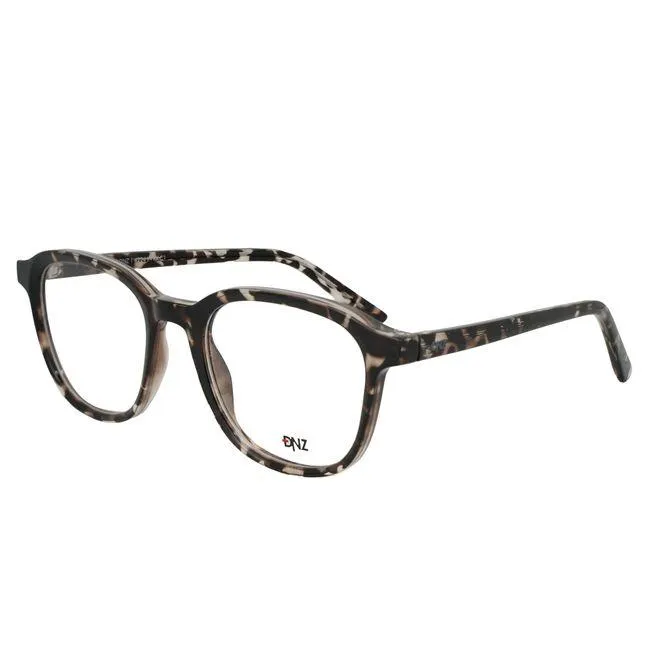 Armação de Óculos de Grau Dnz, modelo 1 4224, cor Demi Cinza