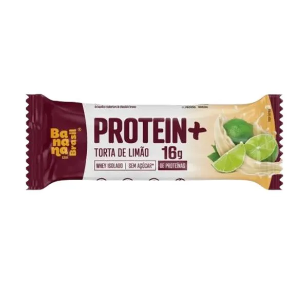 Barra de Proteína Banana Brasil de Torta de Limão 50g