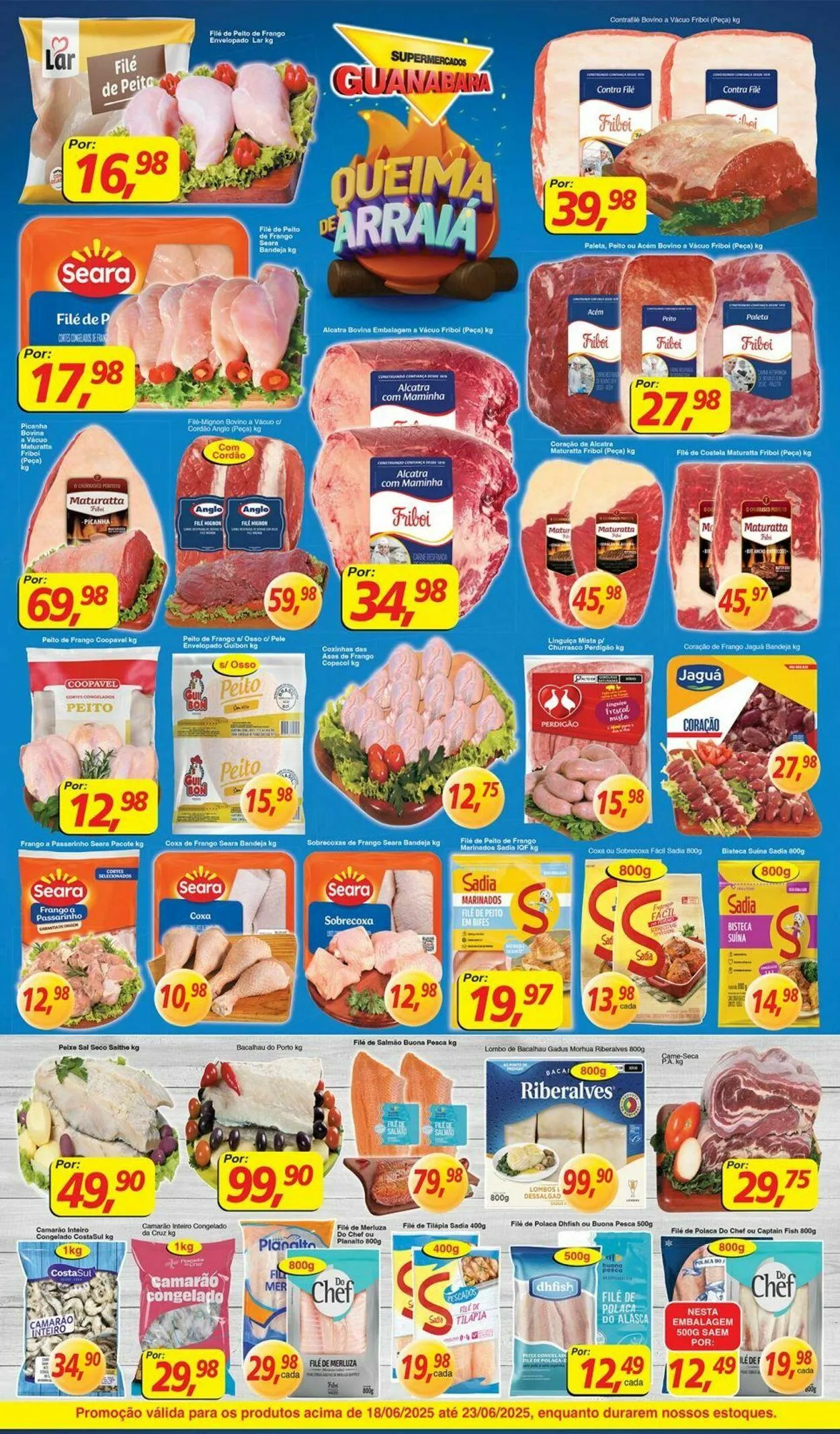 Encarte de Supermercados Guanabara 18 de junho até 19 de junho 2025 - Pagina 5