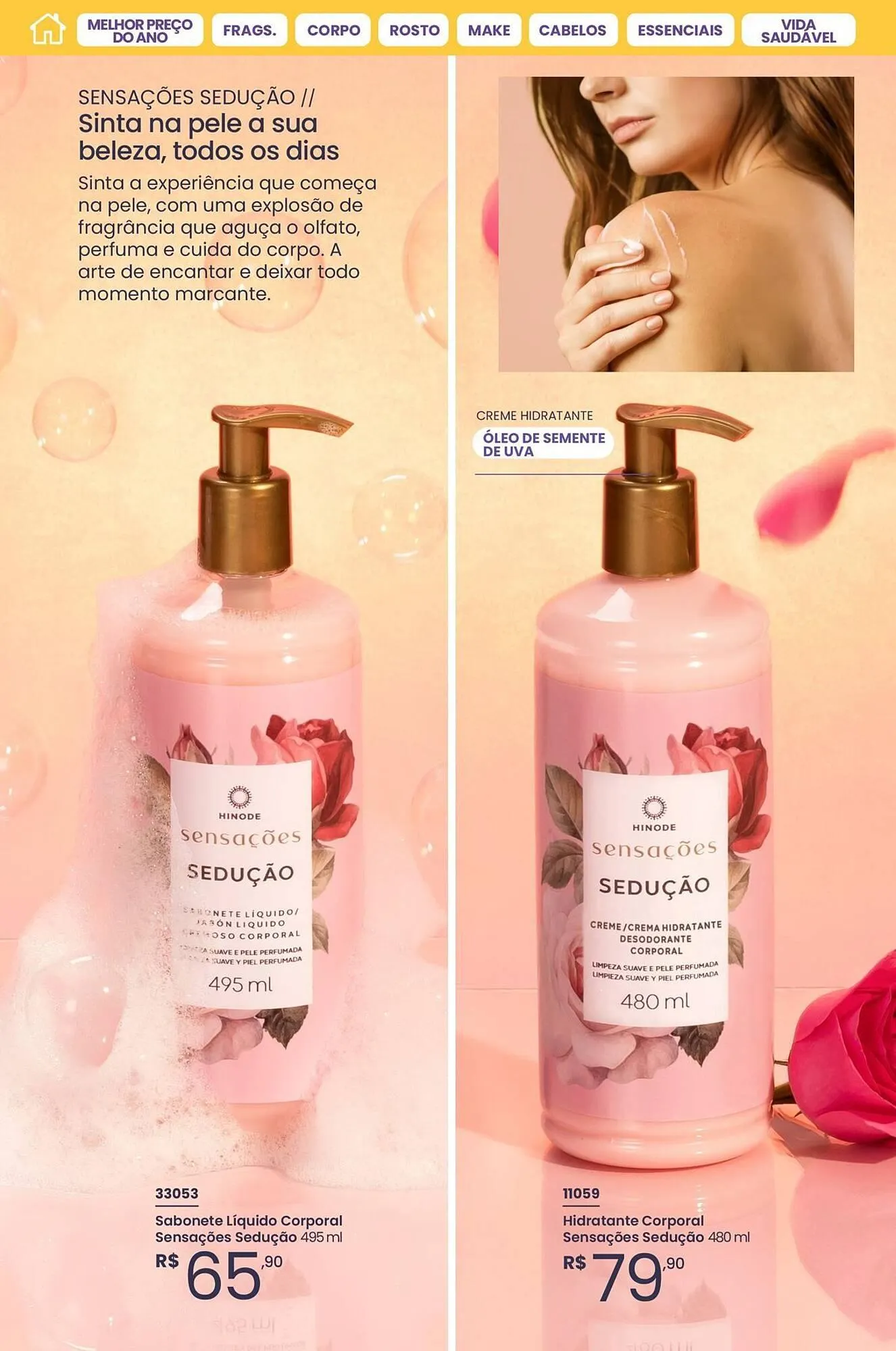 Encarte de Catálogo Hinode 1 de março até 31 de março 2026 - Pagina 54