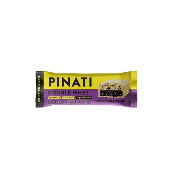 Barra De Proteína Pinati De Cookies And Cream 50g