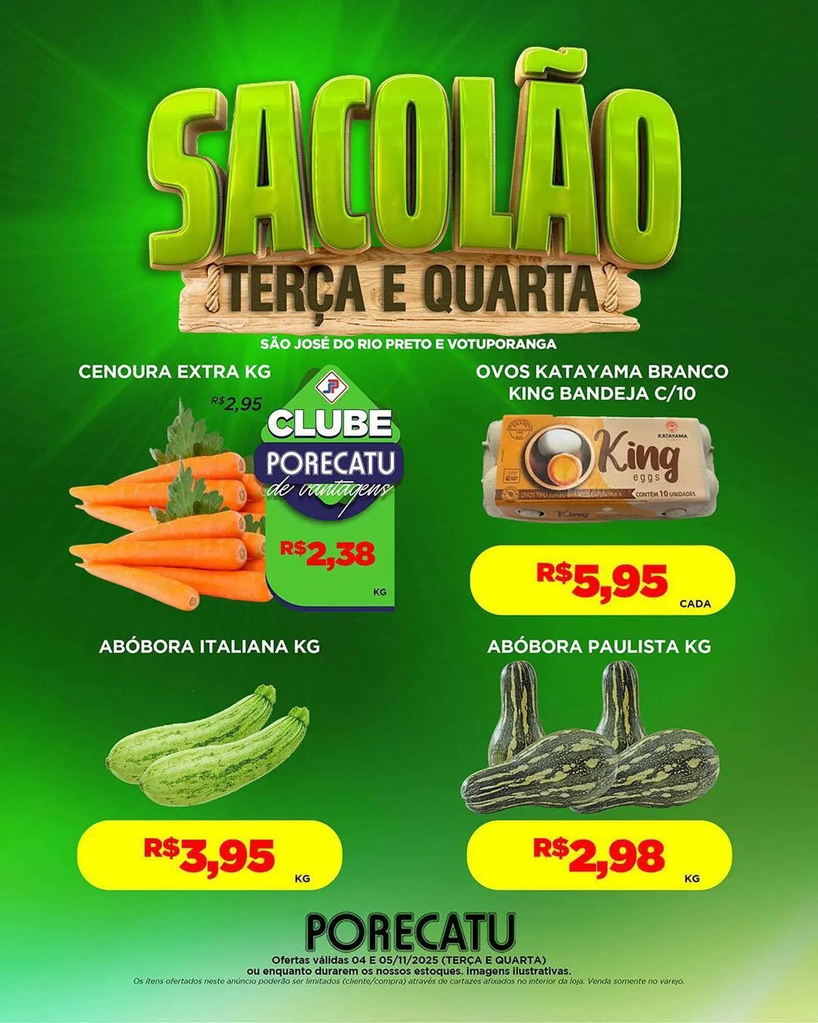 Encarte de Catálogo Supermercado Porecatu 4 de novembro até 5 de novembro 2025 - Pagina 4