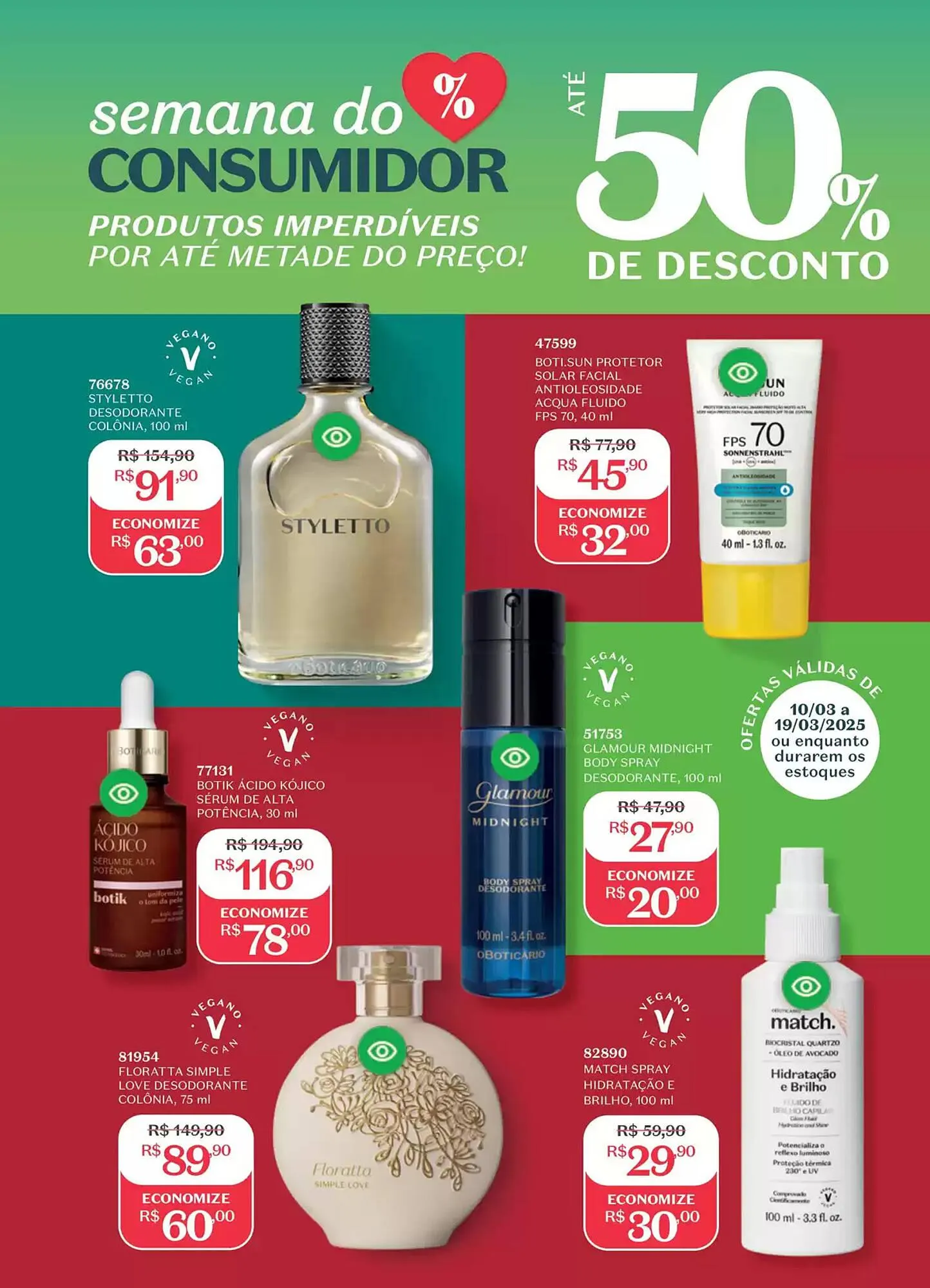 Encarte de Catálogo O Boticário 5 de março até 23 de março 2025 - Pagina 197
