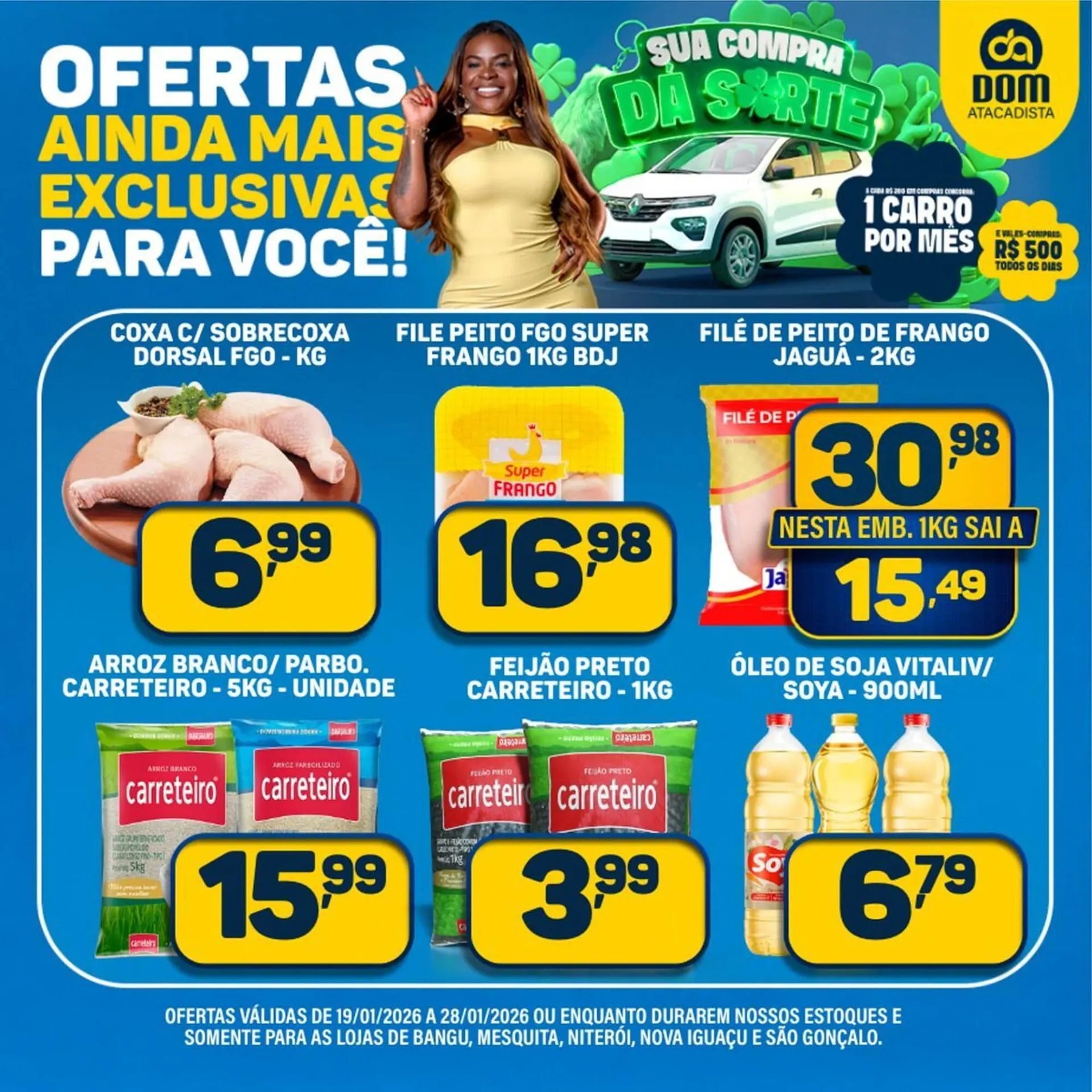 Encarte de Encarte Dom Atacadista 19 de janeiro até 28 de janeiro 2026 - Pagina 1
