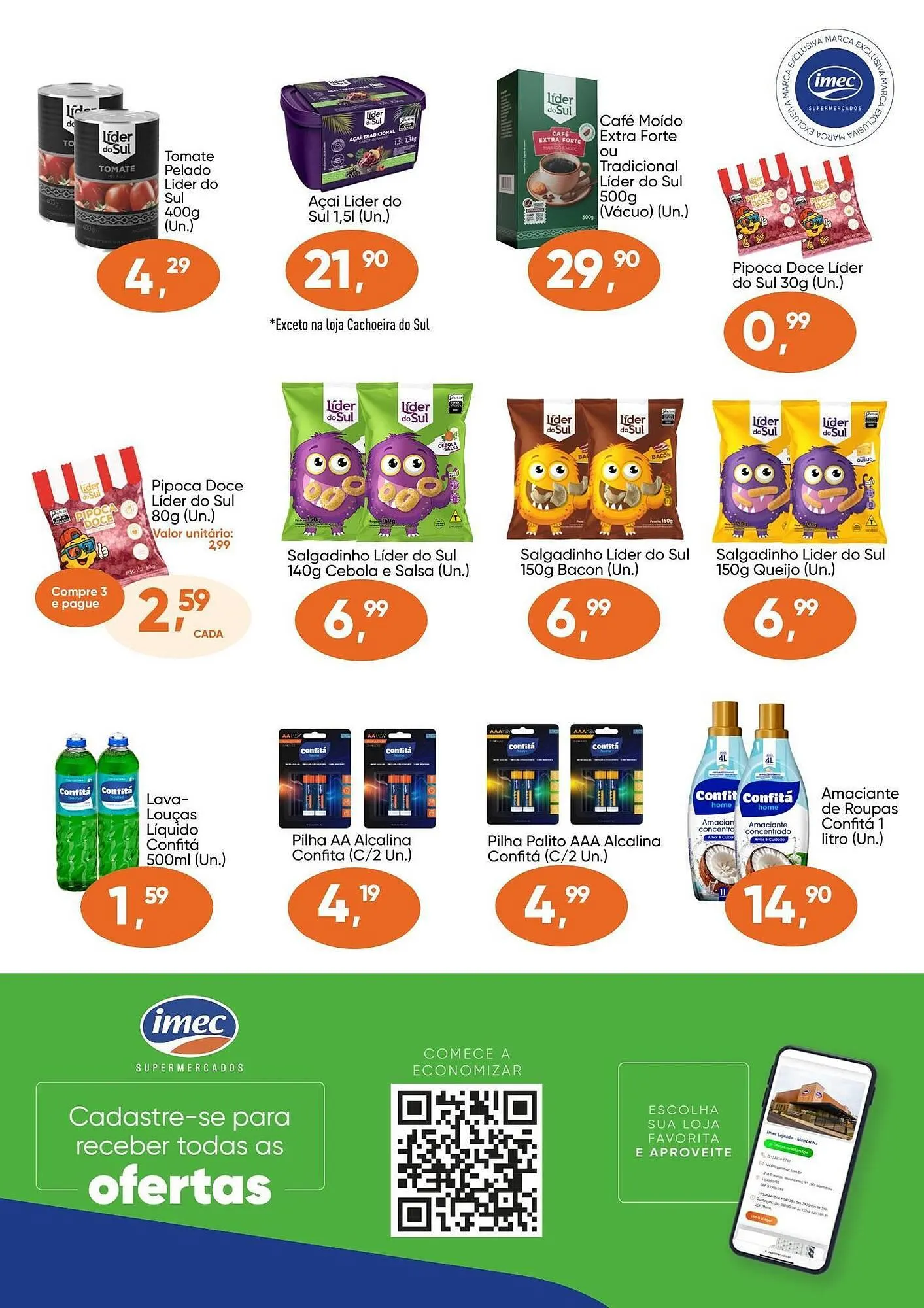 Encarte de Catálogo Imec Supermercados 3 de fevereiro até 3 de fevereiro 2026 - Pagina 2