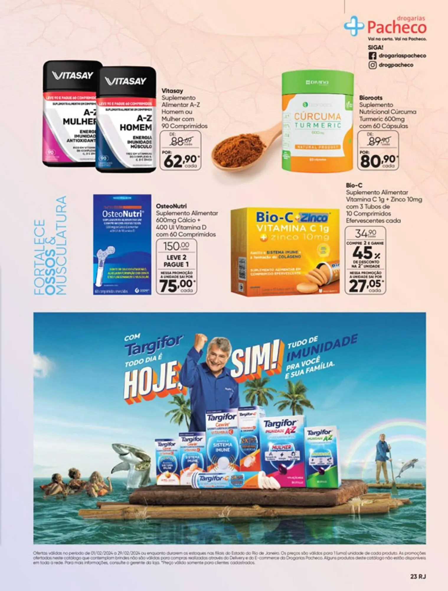 Encarte de Catálogo Drogarias Pacheco 1 de fevereiro até 29 de fevereiro 2024 - Pagina 23