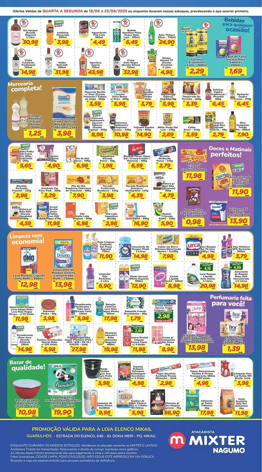 Encarte de Catálogo Nagumo 18 de junho até 23 de junho 2025 - Pagina 4