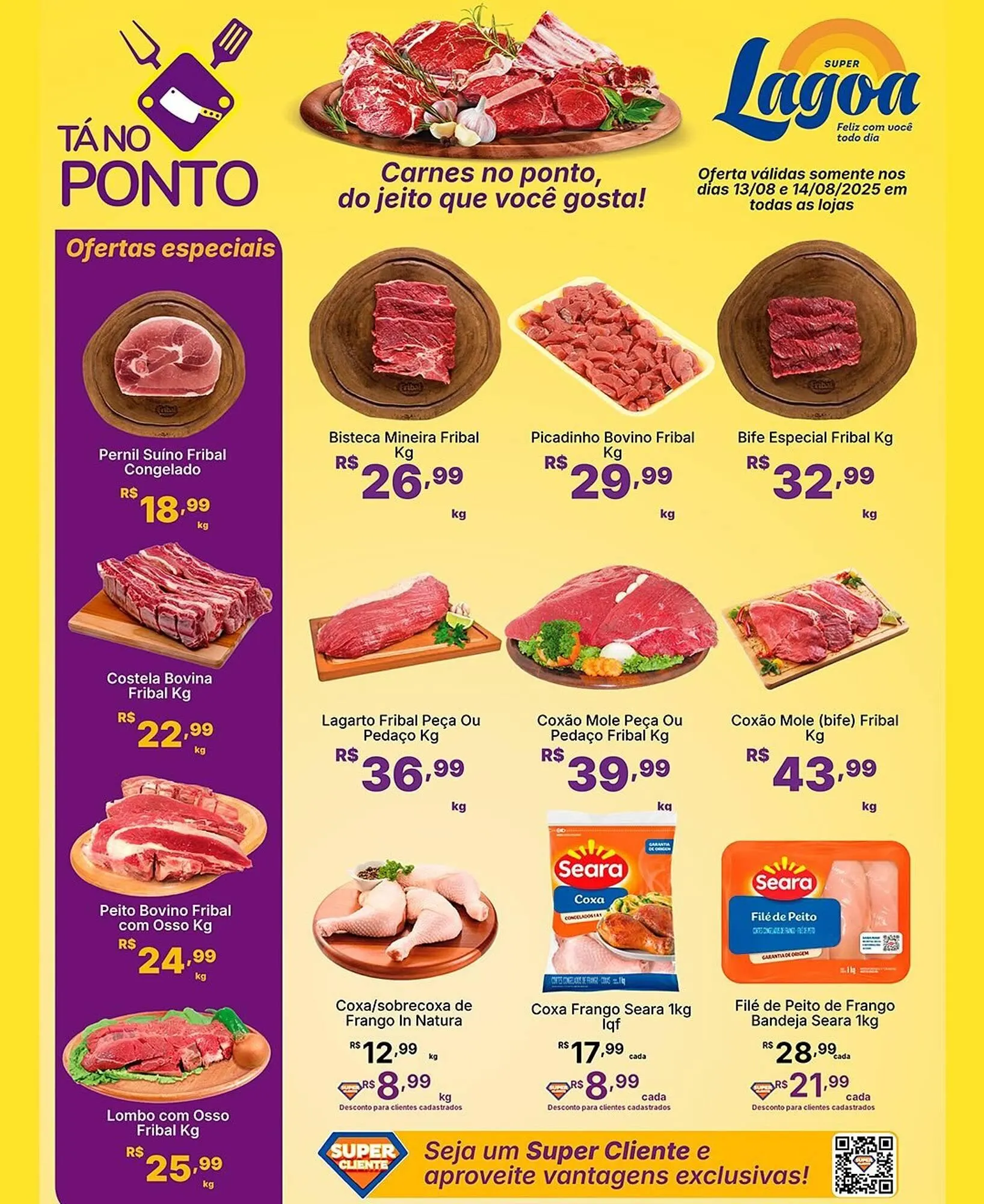 Encarte de Catálogo Super Lagoa 13 de agosto até 14 de agosto 2025 - Pagina 2