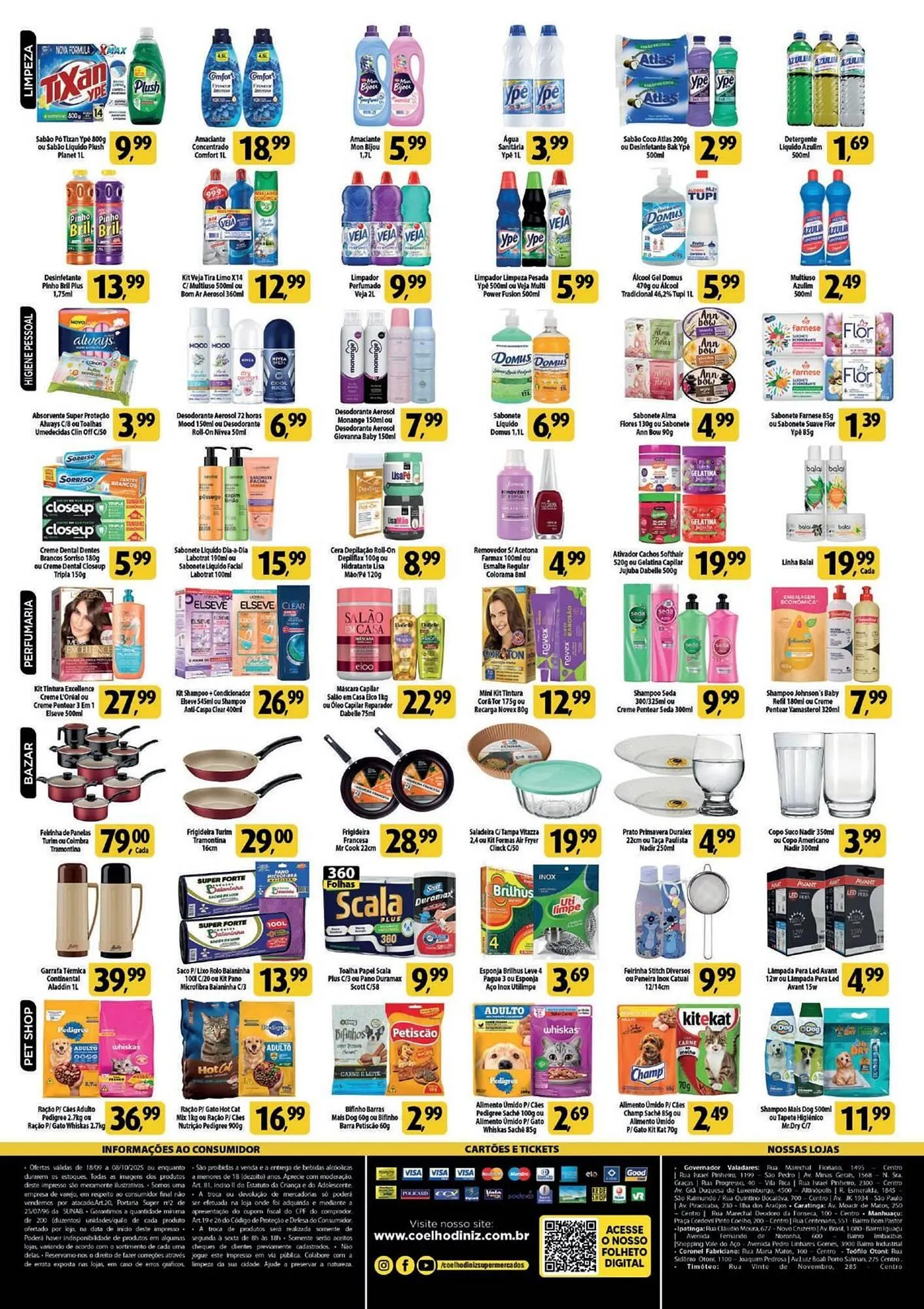 Encarte de Folheto Coelho Diniz 30 de setembro até 8 de outubro 2025 - Pagina 4
