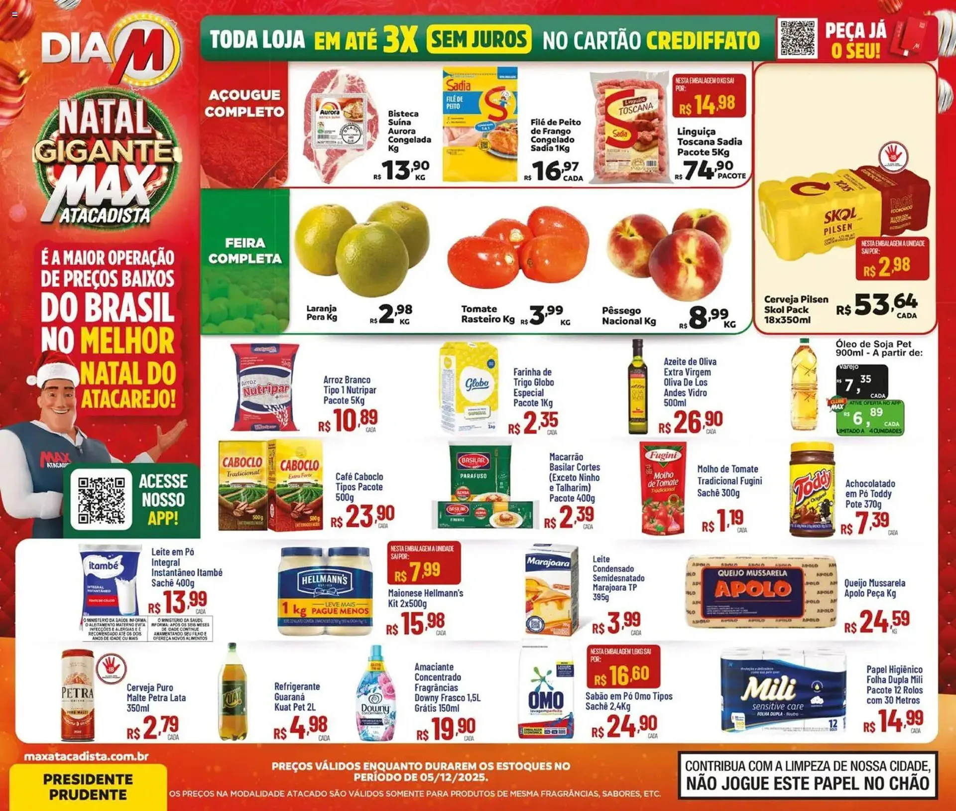 Encarte de Encarte Max Atacadista 5 de dezembro até 5 de dezembro 2025 - Pagina 1
