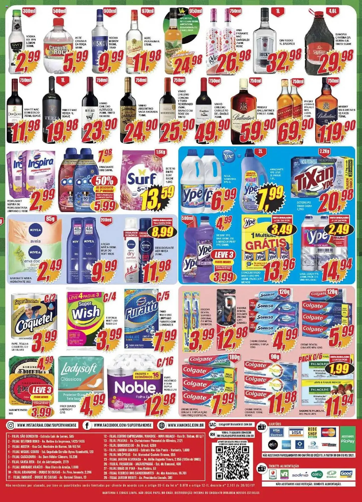 Encarte de Catálogo Vianense Supermercados 11 de julho até 18 de julho 2025 - Pagina 4