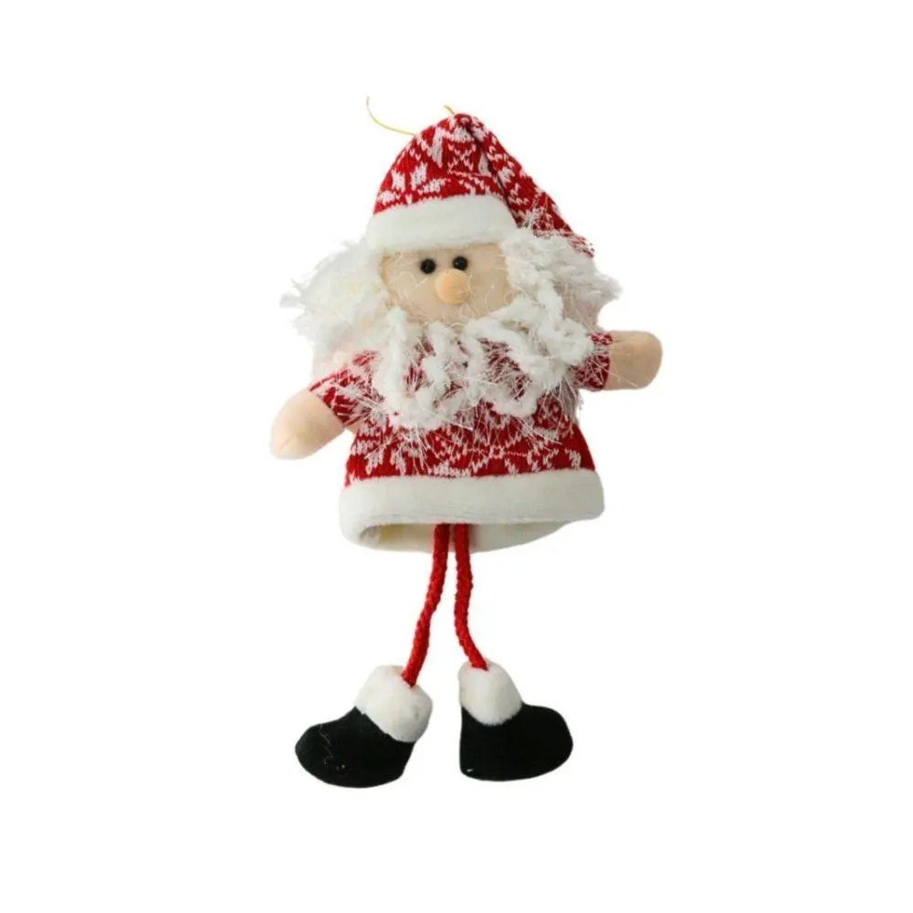 Enfeite Papai Noel Vermelho E Branco Dinatale - 27Cm