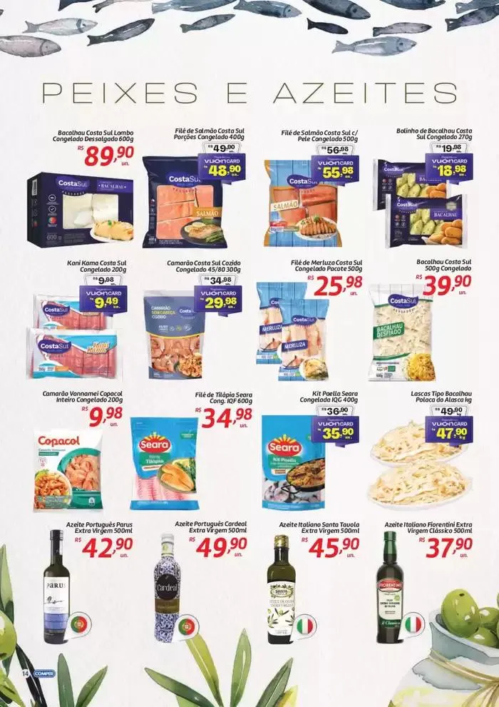 Encarte de Pechinchas e ofertas atuais 11 de abril até 20 de abril 2025 - Pagina 14