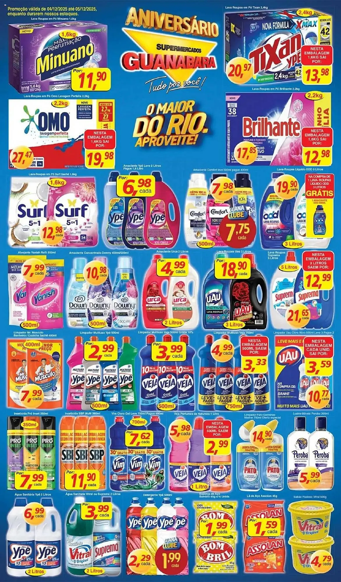 Encarte de Encarte Supermercados Guanabara 4 de dezembro até 5 de dezembro 2025 - Pagina 12