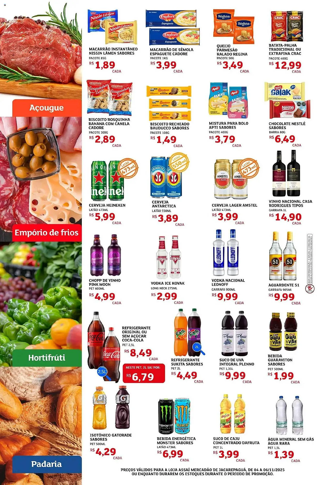 Encarte de Encarte Assaí Atacadista 4 de novembro até 6 de novembro 2025 - Pagina 2