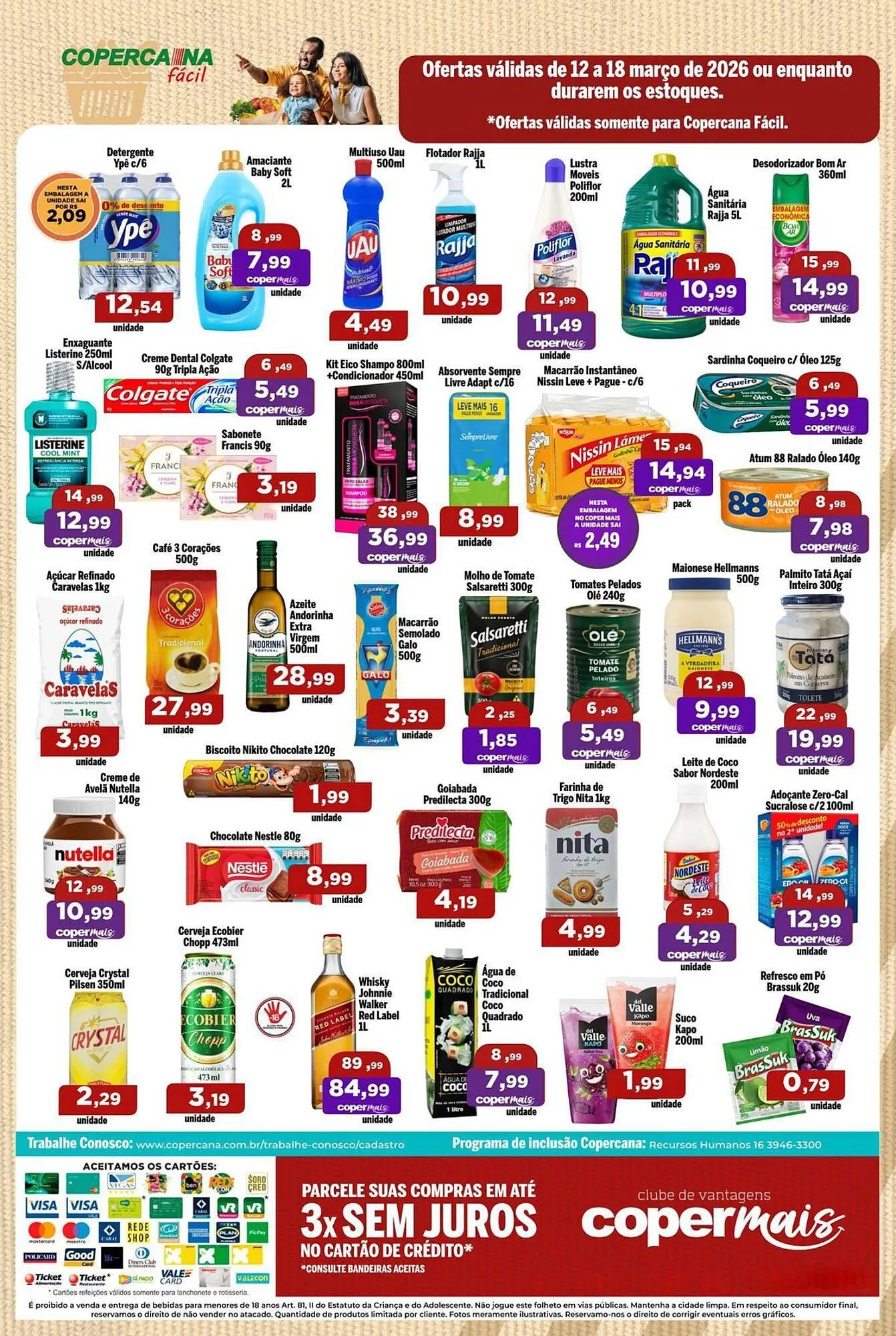 Encarte de Tabloide Copercana 12 de março até 18 de março 2026 - Pagina 2
