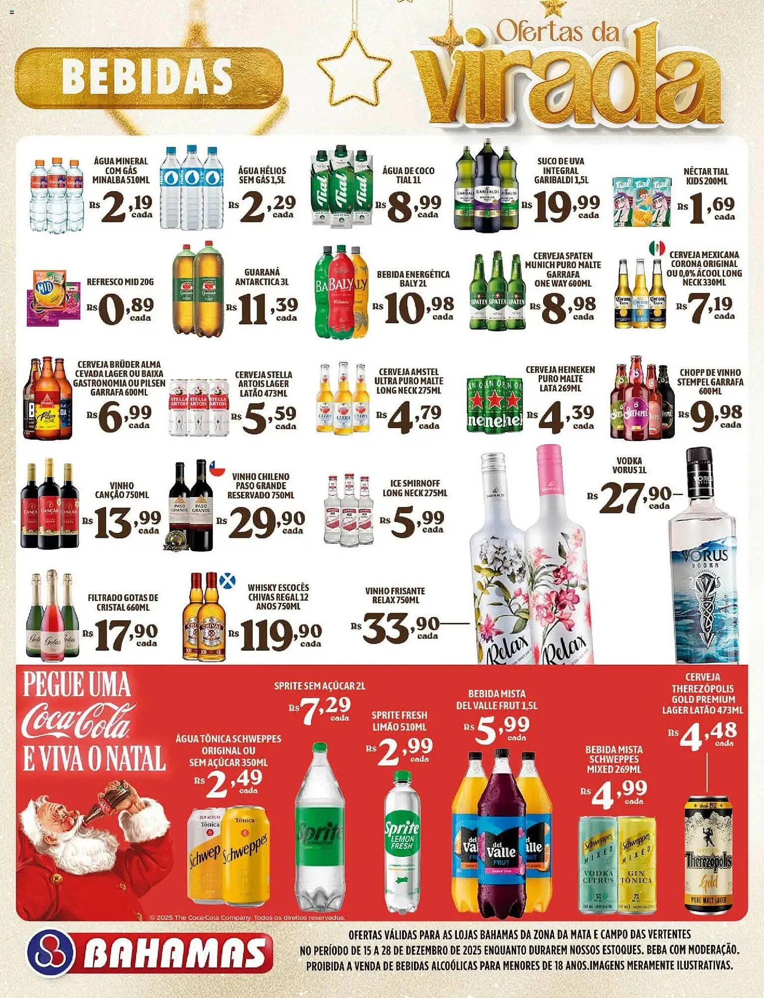 Encarte de Catálogo Bahamas Supermercados 15 de dezembro até 28 de dezembro 2025 - Pagina 10