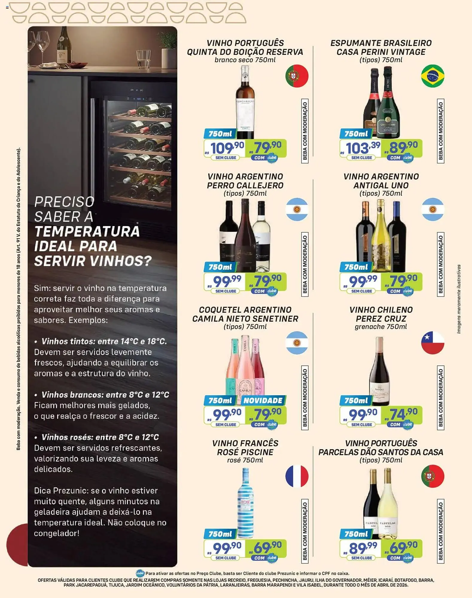 Encarte de Encarte Prezunic 1 de abril até 1 de maio 2026 - Pagina 4