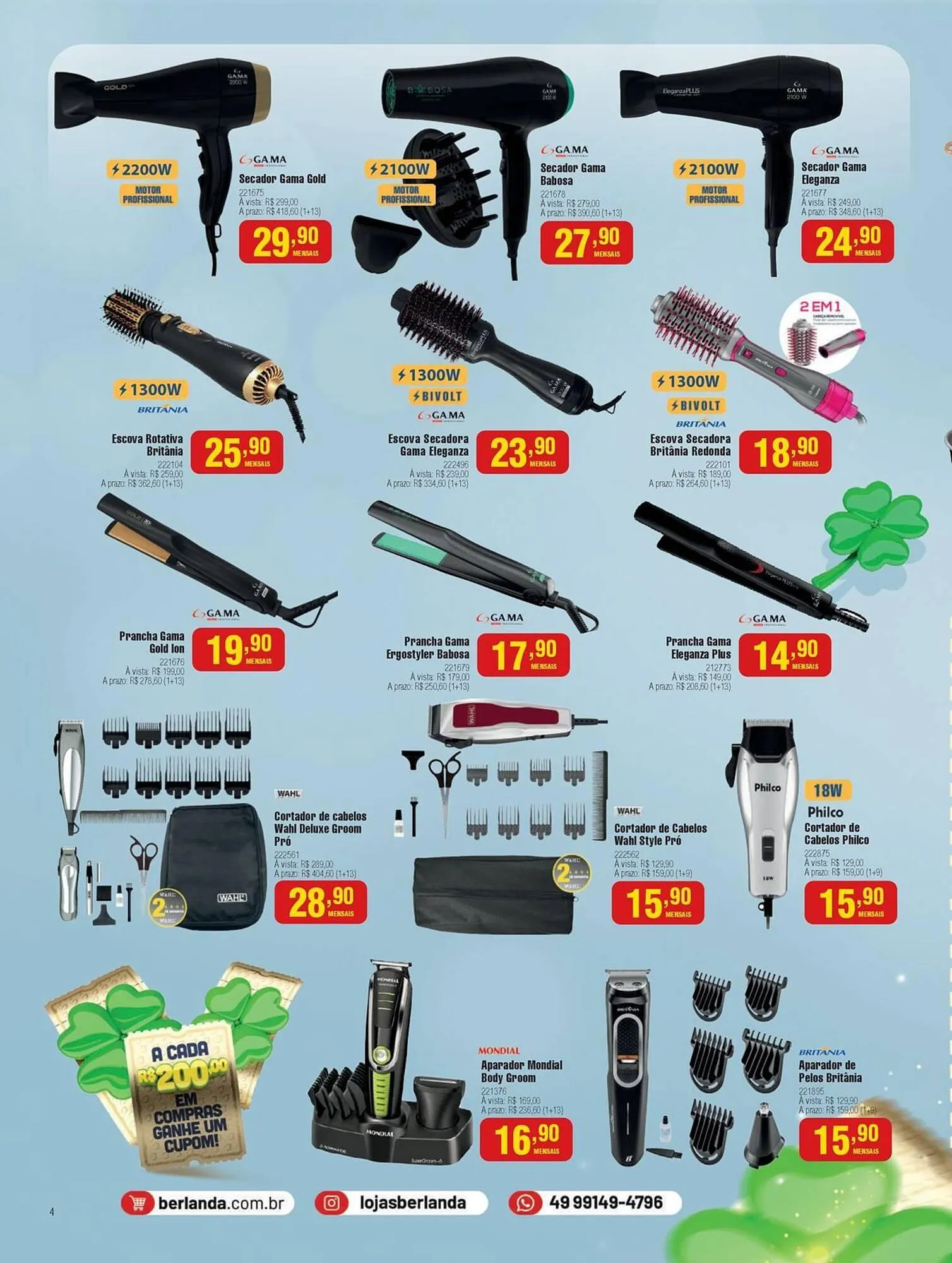 Encarte de Catálogo Berlanda 10 de setembro até 30 de setembro 2025 - Pagina 4