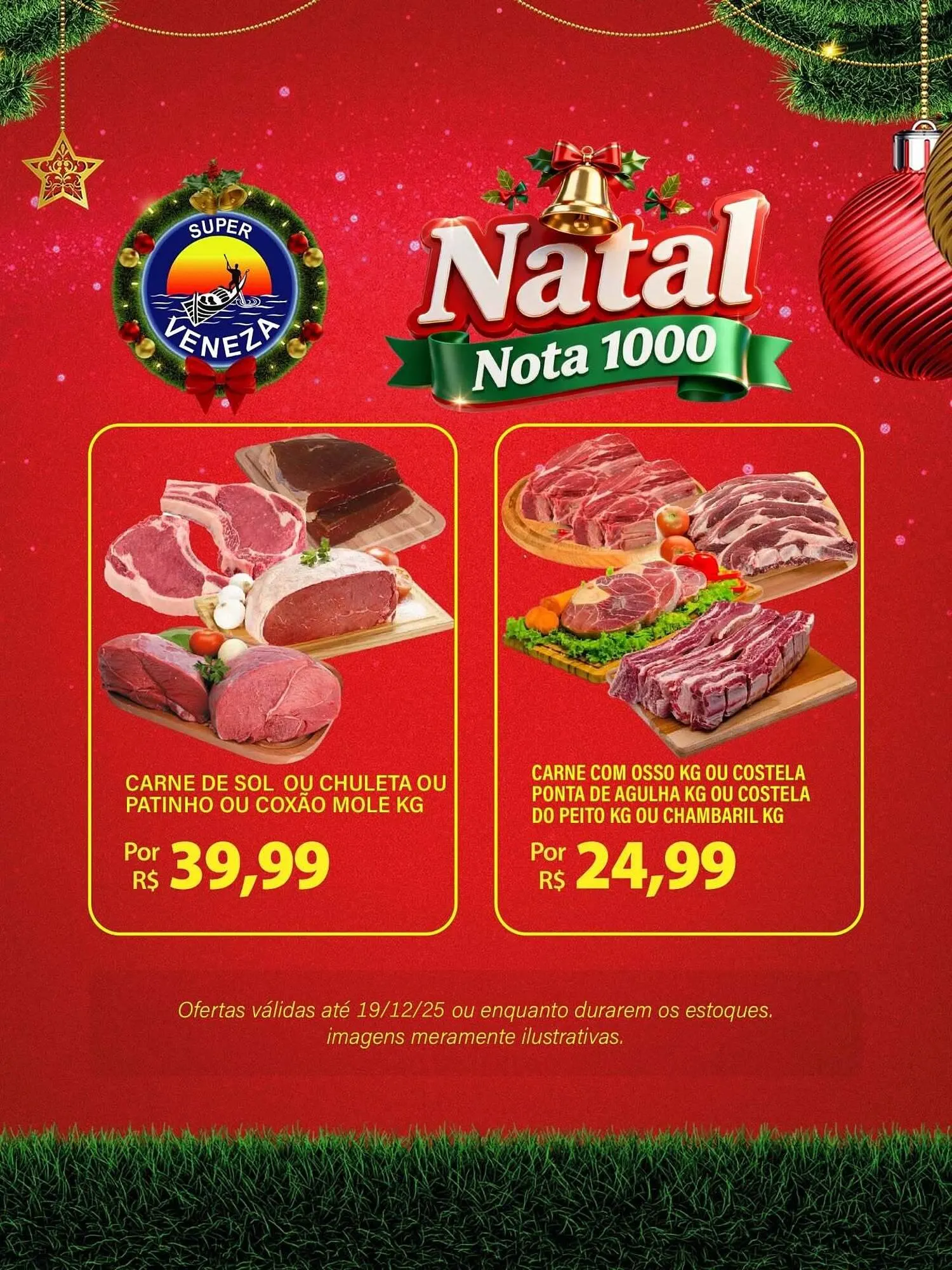 Encarte de Catálogo Super Veneza 19 de dezembro até 19 de dezembro 2025 - Pagina 1