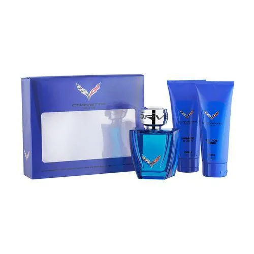 Kit Corvette Casual Life (Deo colônia 100ml + Shampoo 100ml + Gel pós barba 100g)